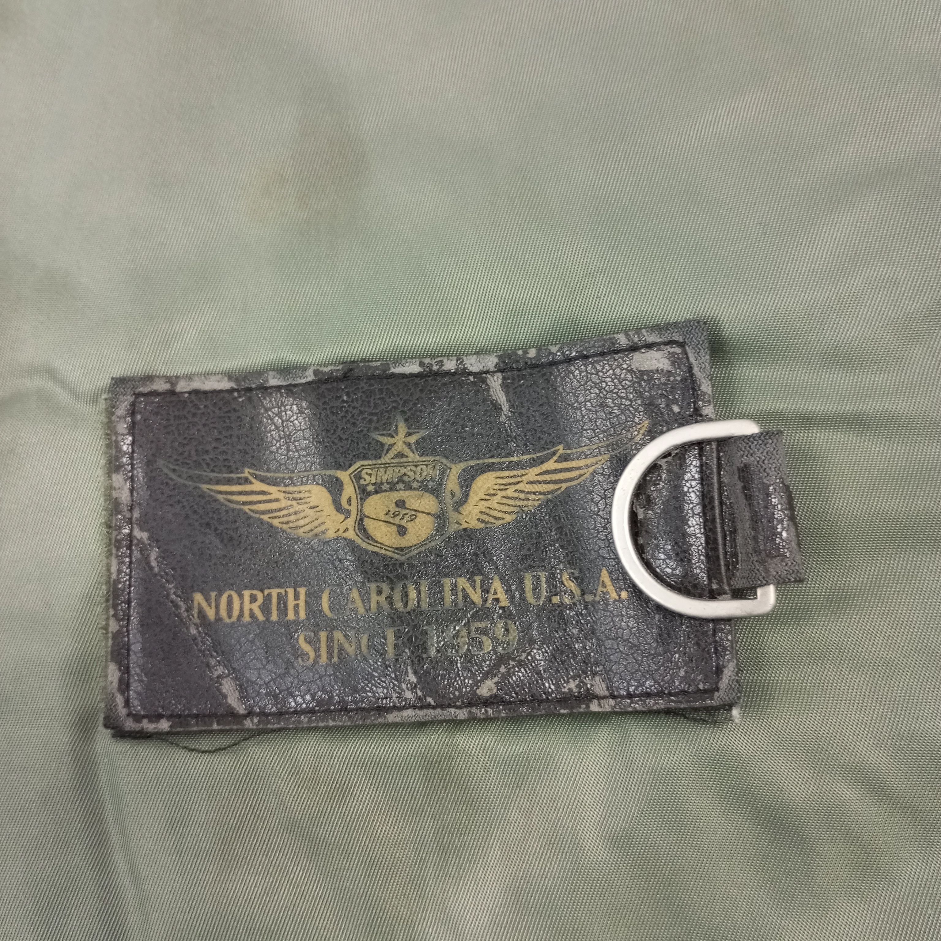 Vintage Simpson North Carolina USA Motorsports Style Jacket Size US L / EU 52-54 / 3 - 7 Thumbnail
