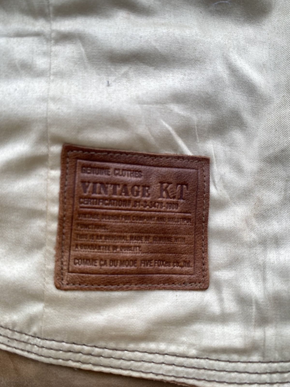 Japanese Brand × Vintage leather vest by kiyoto takase Size M / US 6-8 / IT 42-44 - 7 Thumbnail