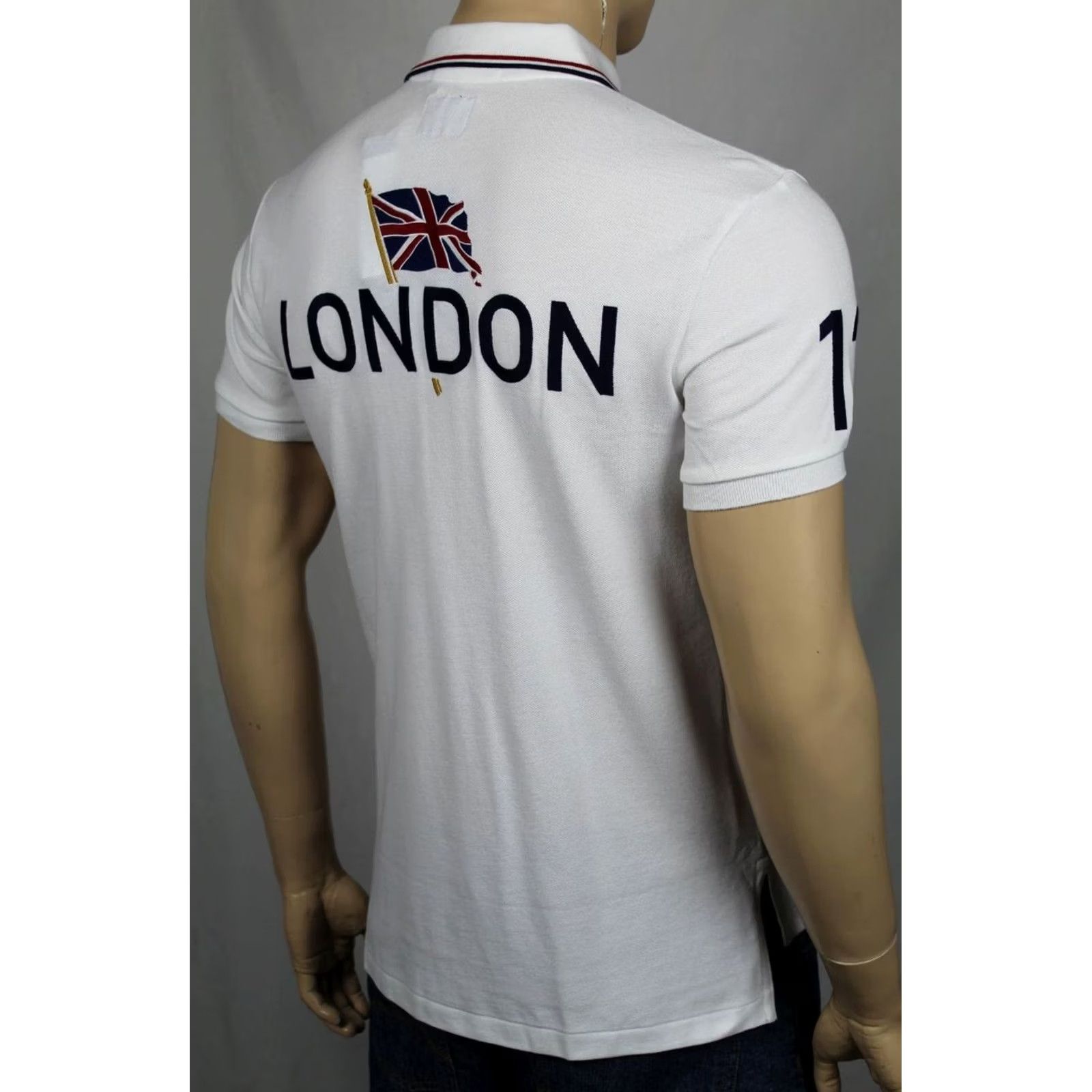 Polo Ralph Lauren Ralph Lauren Polo Shirt Medium White Custom Fit USA Olympic Polo Shirt NWT Size US M / EU 48-50 / 2 - 3 Thumbnail