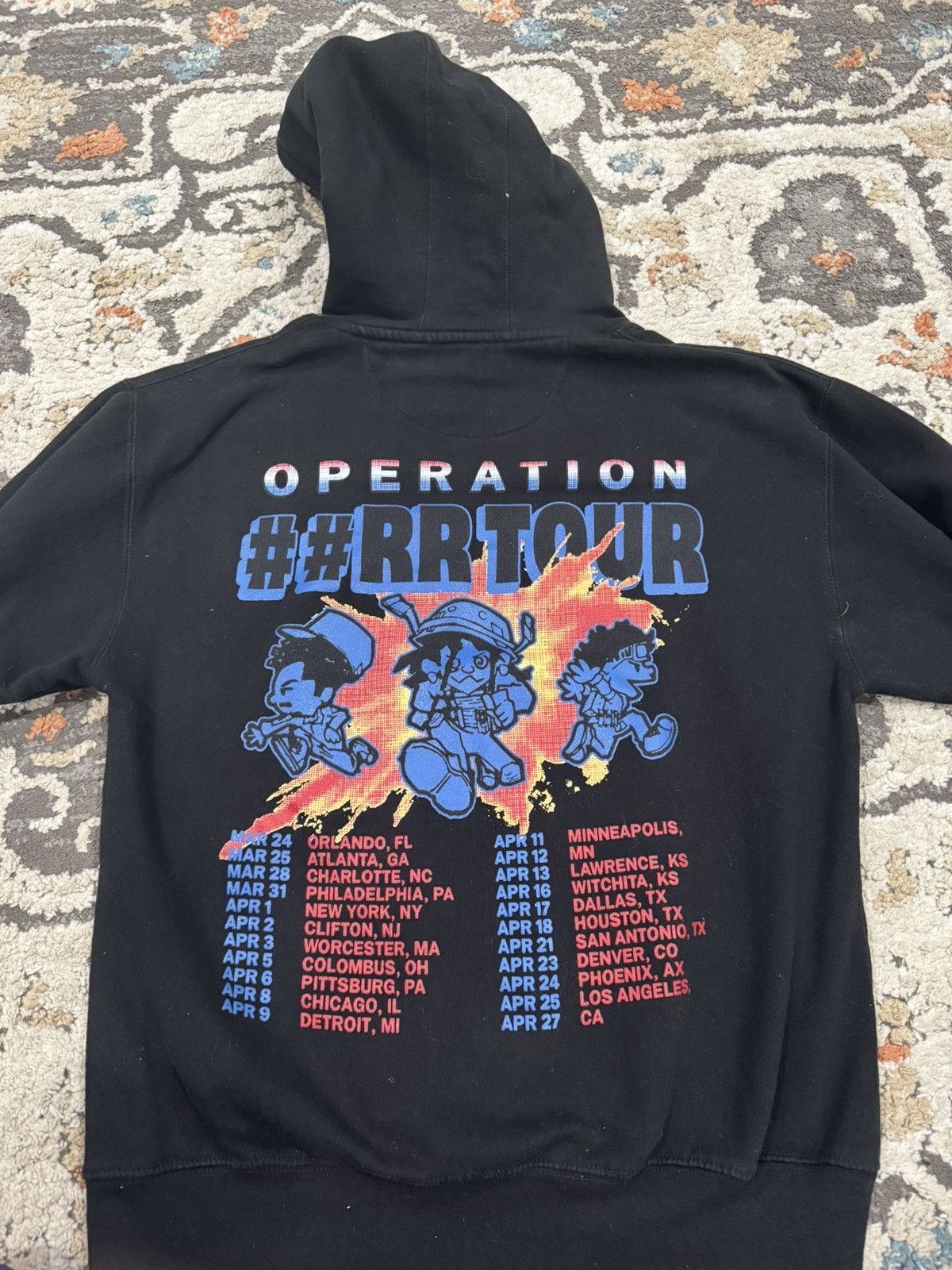 Japanese Brand Kankan RR Tour Veteran Hoodie Size US L / EU 52-54 / 3 - 6 Thumbnail
