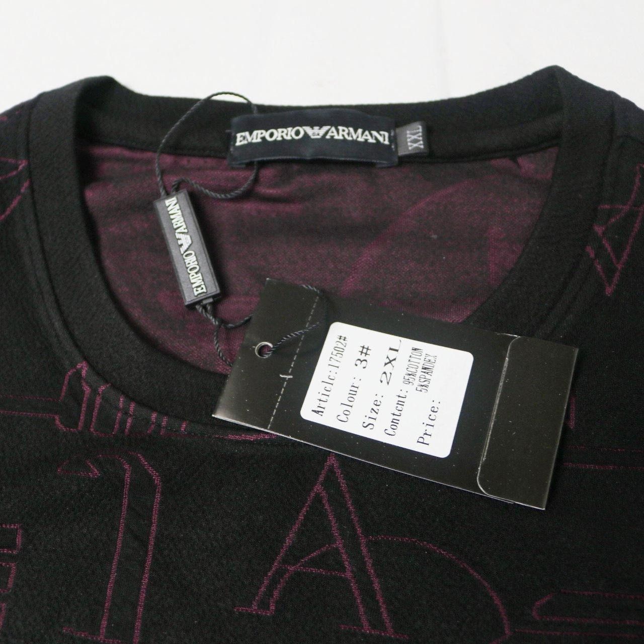 Emporio Armani Emporio Armani logo print sweater Size US XXL / EU 58 / 5 - 3 Thumbnail
