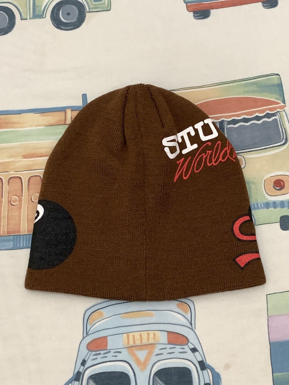 Stussy Stussy mixed logo skullcap beanie hat Size ONE SIZE - 2 Thumbnail