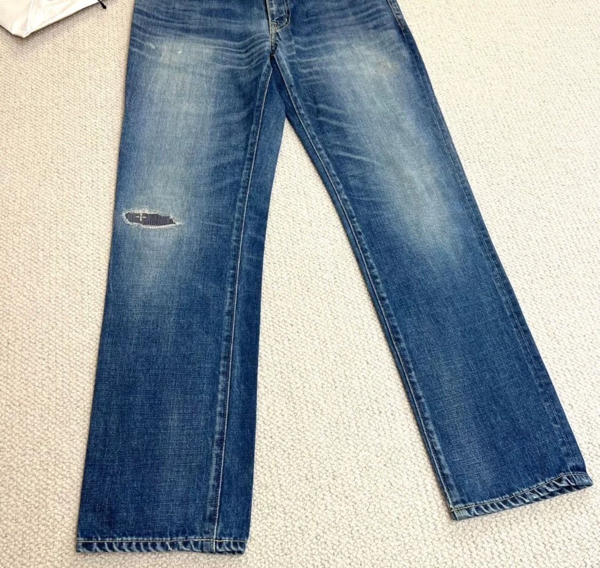 Visvim VISVIM SOCIAL SCULPTURE DMGD-10 D10 jeans Size US 34 / EU 50 - 4 Thumbnail