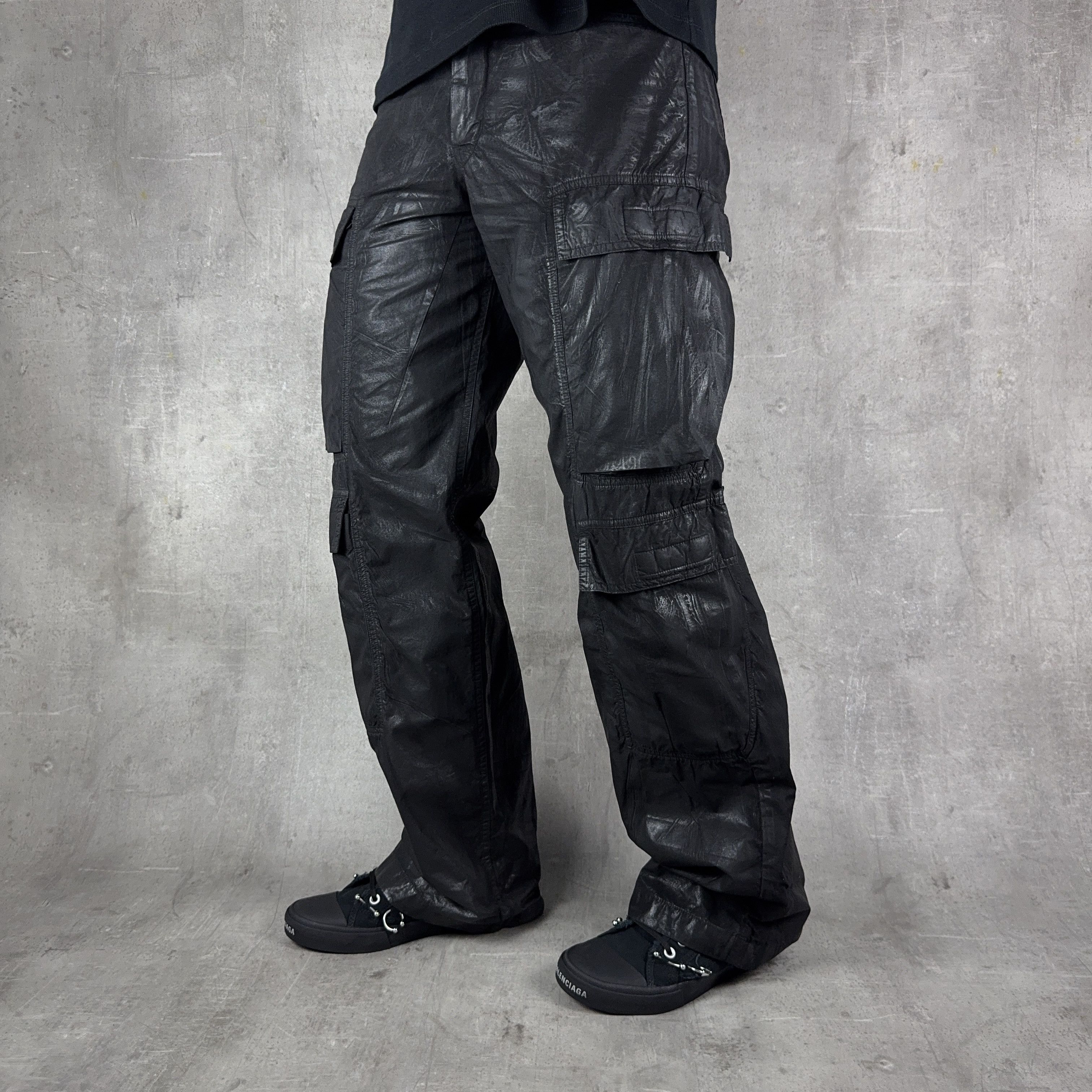 Rick Owens Drkshdw RICK OWENS DRKSHDW Double Cargo Jeans in Dark Dust Size US 26 / EU 42 - 4 Thumbnail