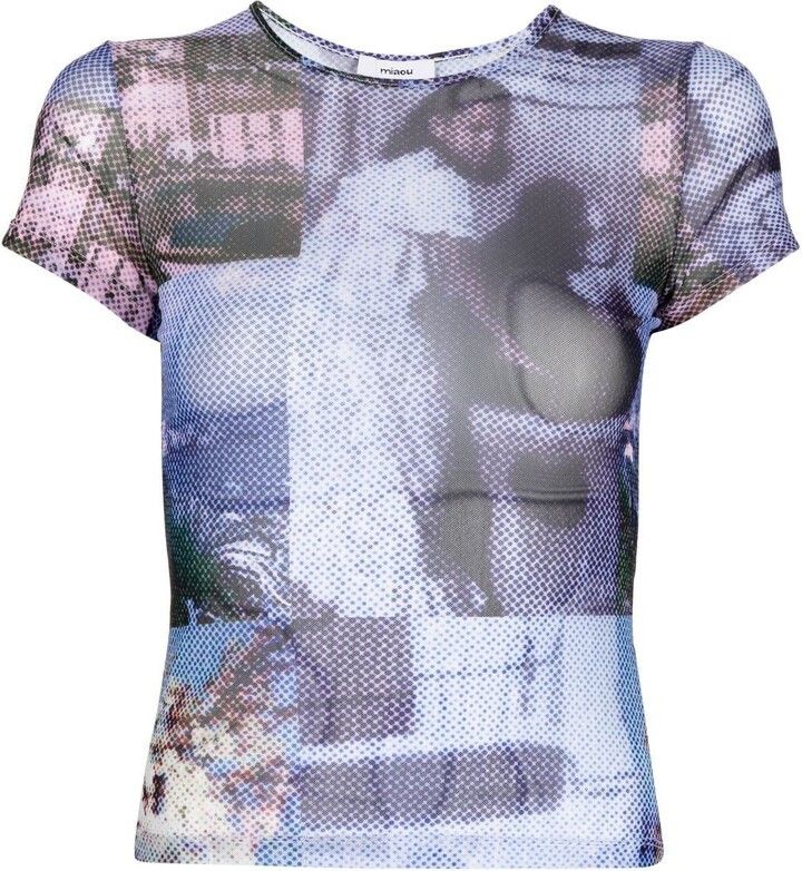 Miaou o1mle0425 Memoirs Mini T-Shirt in Multicolor Size XL / US 12-14 / IT 48-50 - 2 Thumbnail