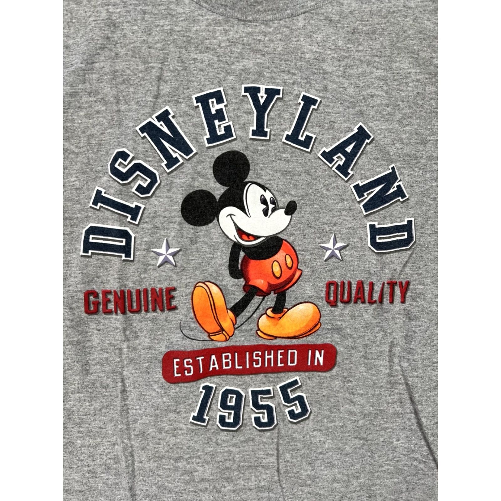 Disney VINTAGE Disney Mickey Mouse T-Shirt Unisex Adults Small Gray 90s Cartoon Retro USA Shirt Size US S / EU 44-46 / 1 - 2 Thumbnail
