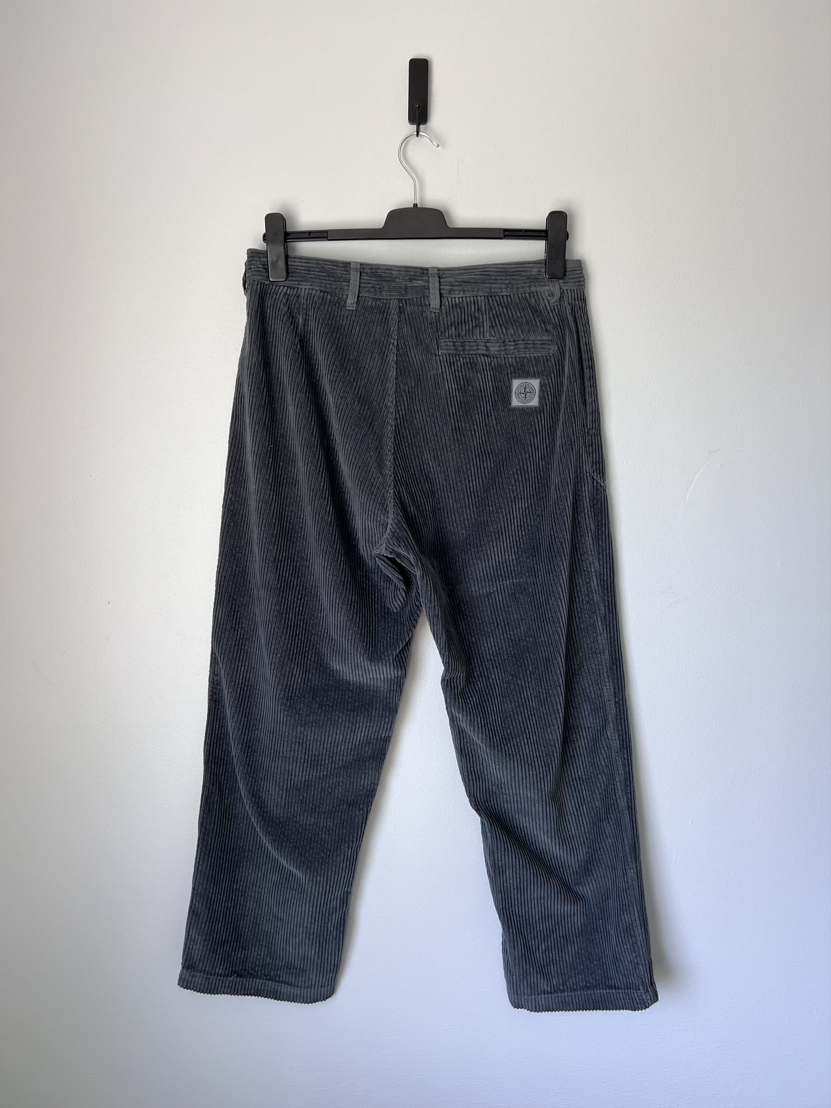 Stone Island Stone Island Corduroy Fatigue Pants in Black Size US 32 / EU 48 - 4 Thumbnail