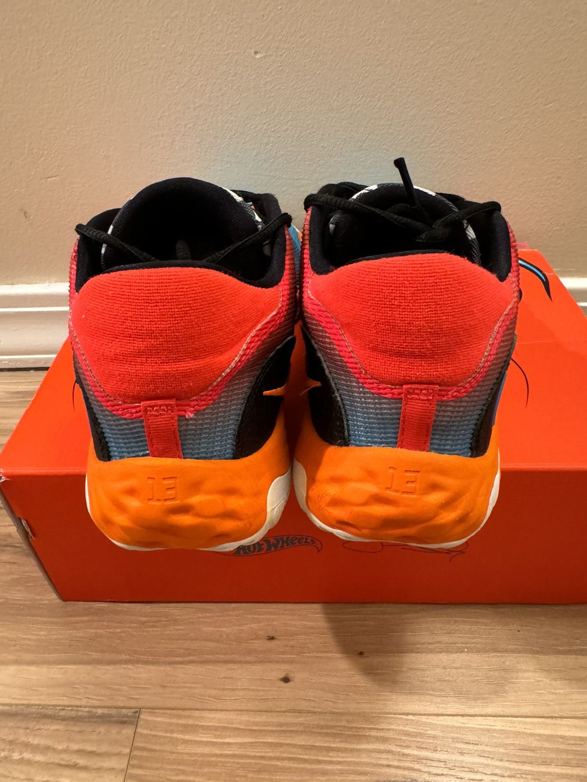 Nike Paul George PG 6 Hot Wheels Size US 11 / EU 44 - 4 Thumbnail
