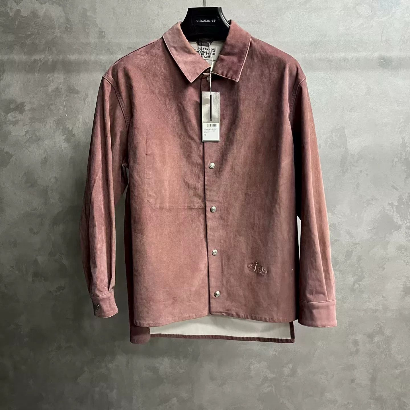 Dior Dior Pink Logo Long-Sleeve Shirt Size L / US 10 / IT 46 - 1 Thumbnail