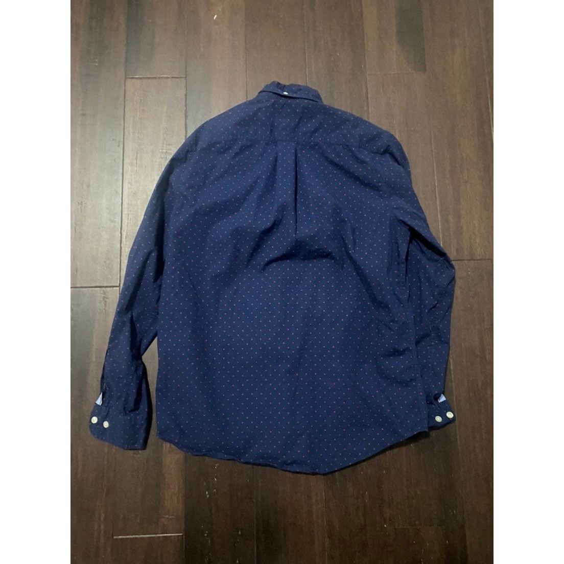 Tommy Hilfiger Tommy Hilfiger Classic Fit Mens Size Small Blue Polka Long S Size US S / EU 44-46 / 1 - 5 Thumbnail