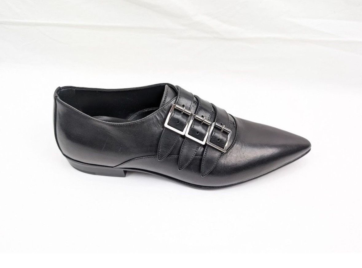 Saint Laurent Paris oc11z10524 Monkstraps in Leather in Black Size US 11 / EU 44 - 1 Thumbnail