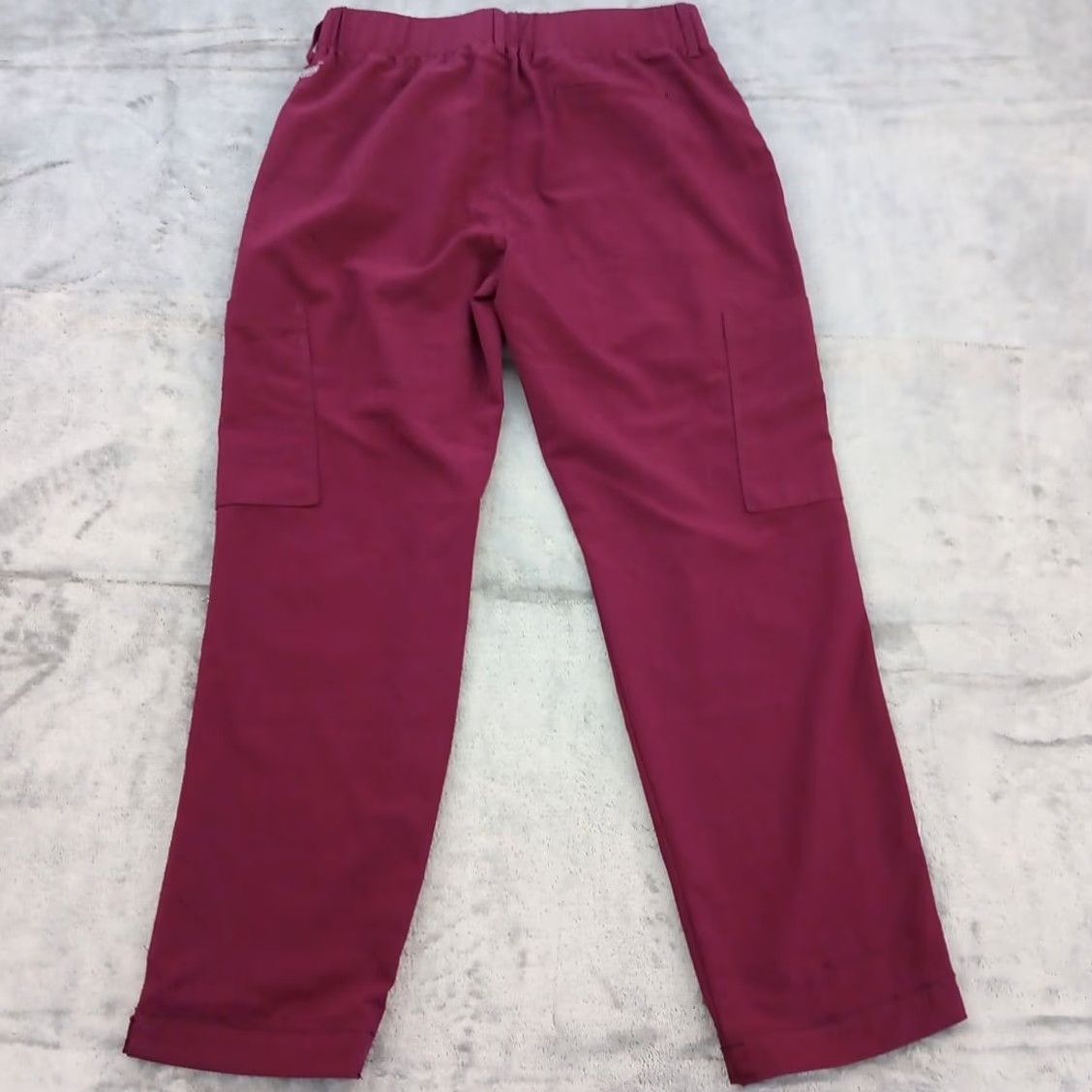 Vintage Grey's Anatomy Signature Scrub Pants Women's Small Purple Solid Shortened Hem 2218 Size 28" / US 6 / IT 42 - 7 Thumbnail