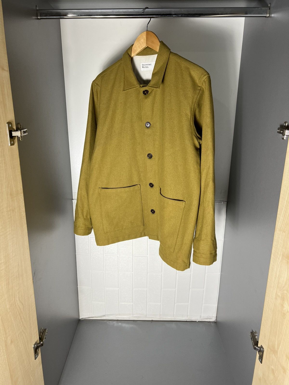 Universal Works VINTAGE UNIVERSAL WORKS FLANNEL DESIGNER JACKET OVERSHIRT Size US M / EU 48-50 / 2 - 9 Thumbnail