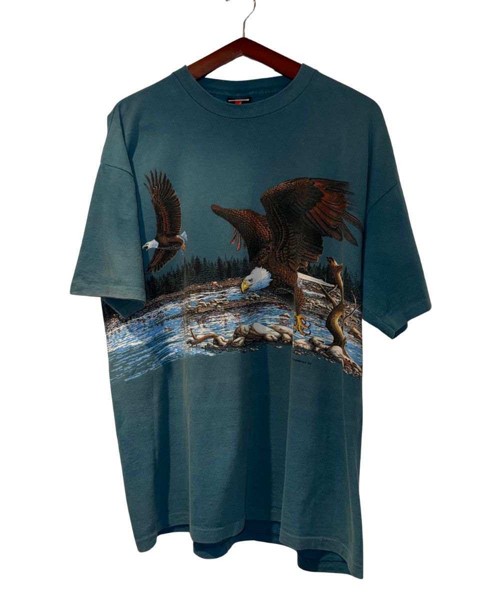 Signal Sport 1992 Signal Sport Habitat Eagle Tee Size US XL / EU 56 / 4 - 15 Thumbnail