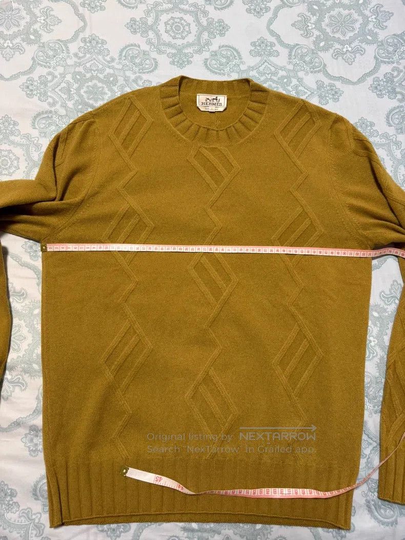 Hermes Hermes Cashmere Sweater, 100% Cashmere Size US L / EU 52-54 / 3 - 4 Thumbnail