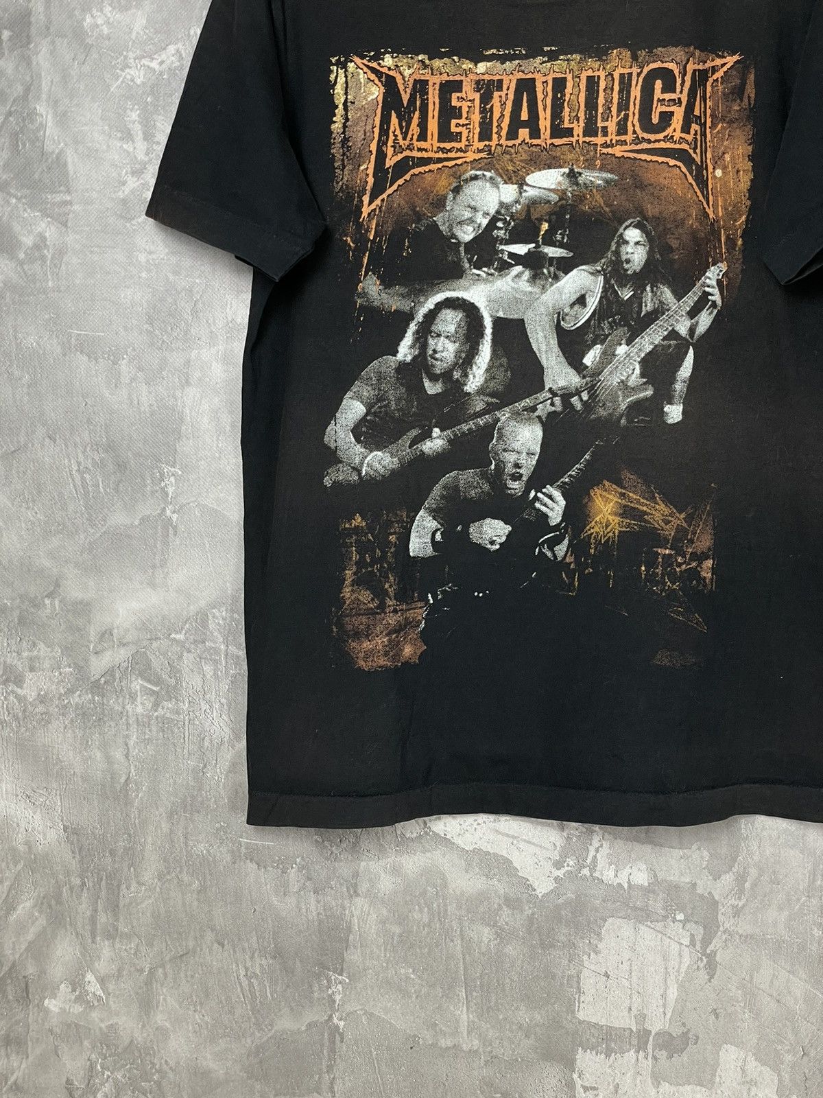 Band Tees × Metallica Metallica Graphic Y2K Faded Distressed Punk Band 90s t-shirt Size US M / EU 48-50 / 2 - 6 Thumbnail