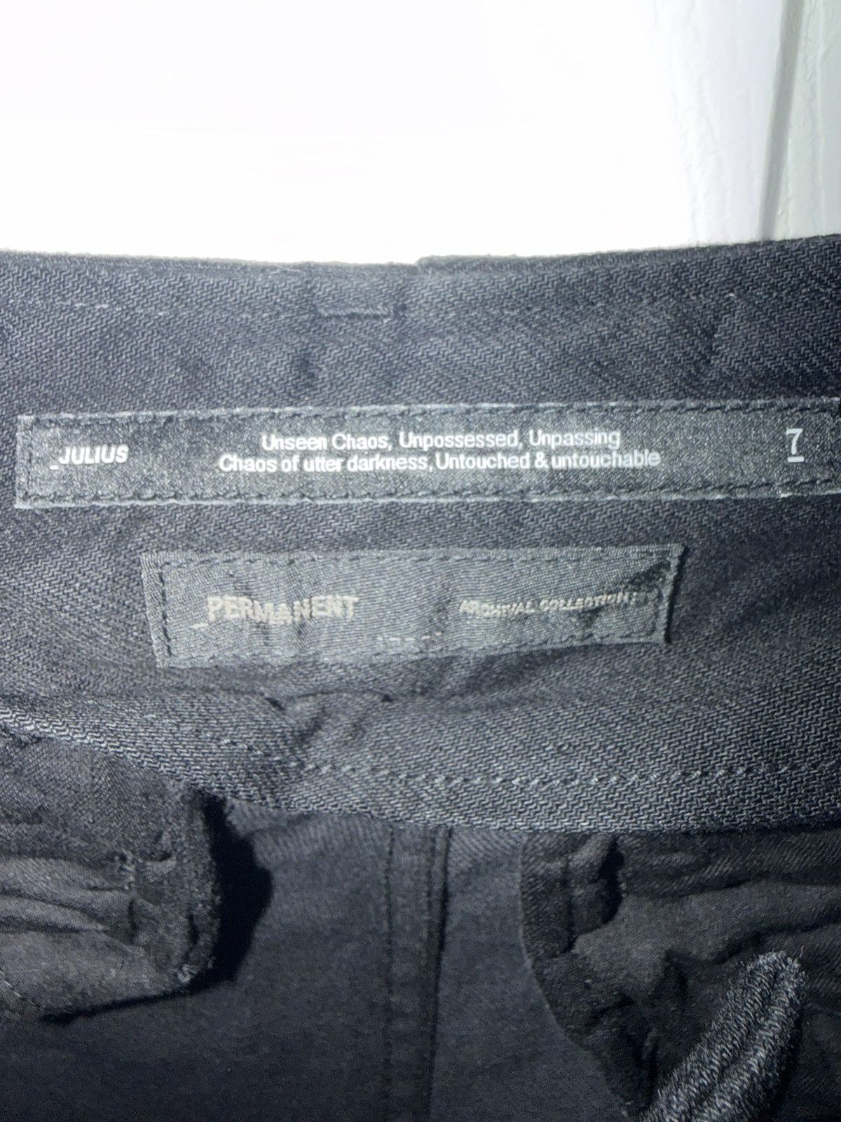 Julius Julius Gasmask Cargo Pants sz2 Size US 30 / EU 46 - 6 Thumbnail