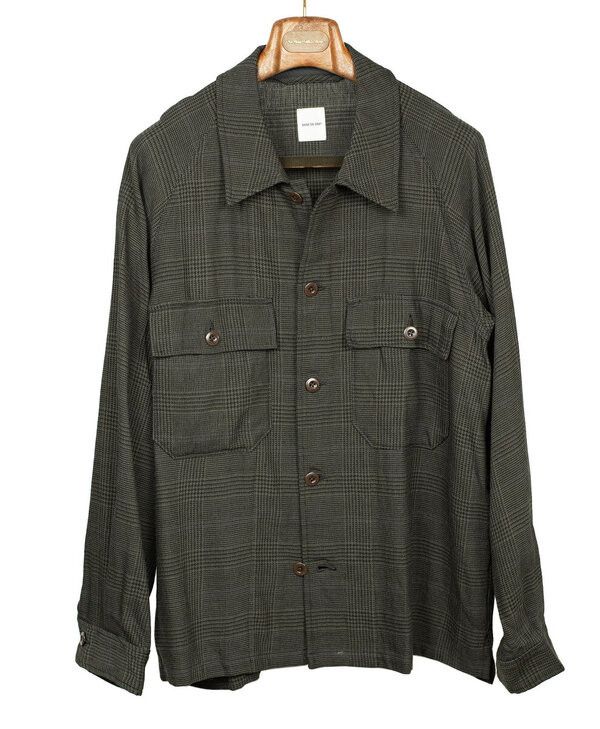 LNWOT Sage De Cret military overshirt wool/linen/cotton - XL