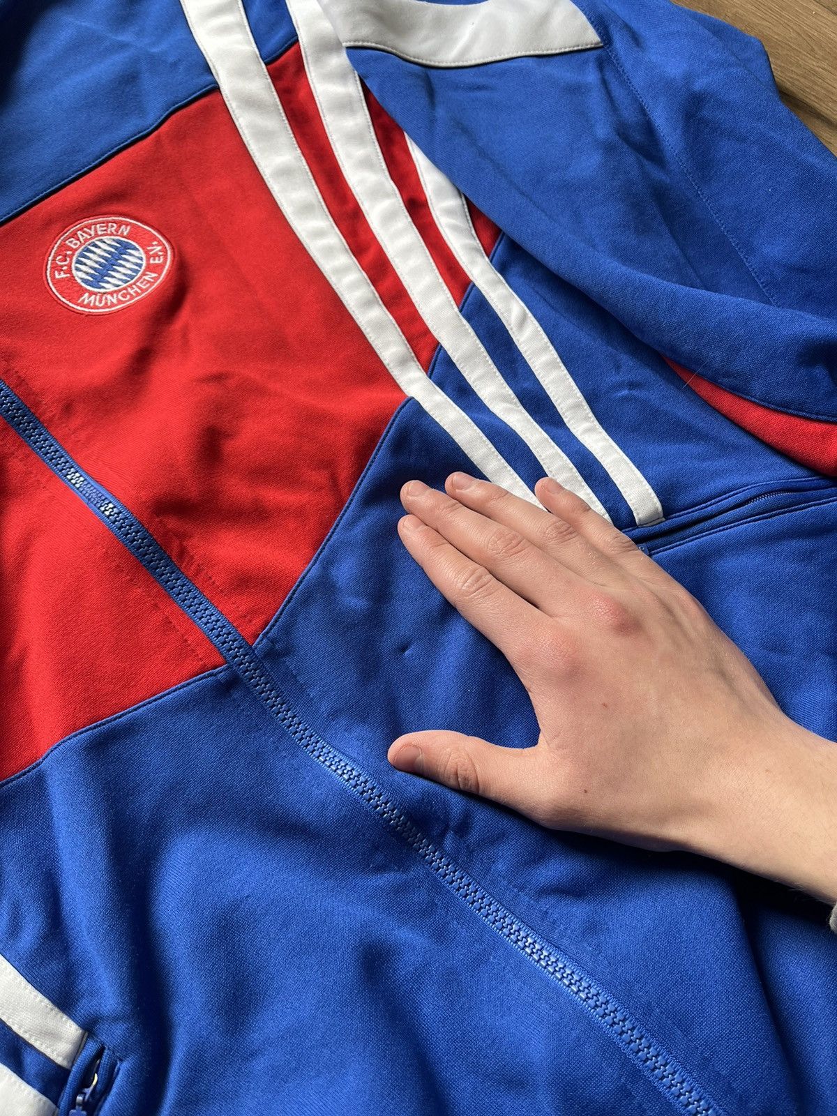 Adidas × Vintage 1994 Bayern Munich adidas Track Jacket Size US L / EU 52-54 / 3 - 15 Thumbnail