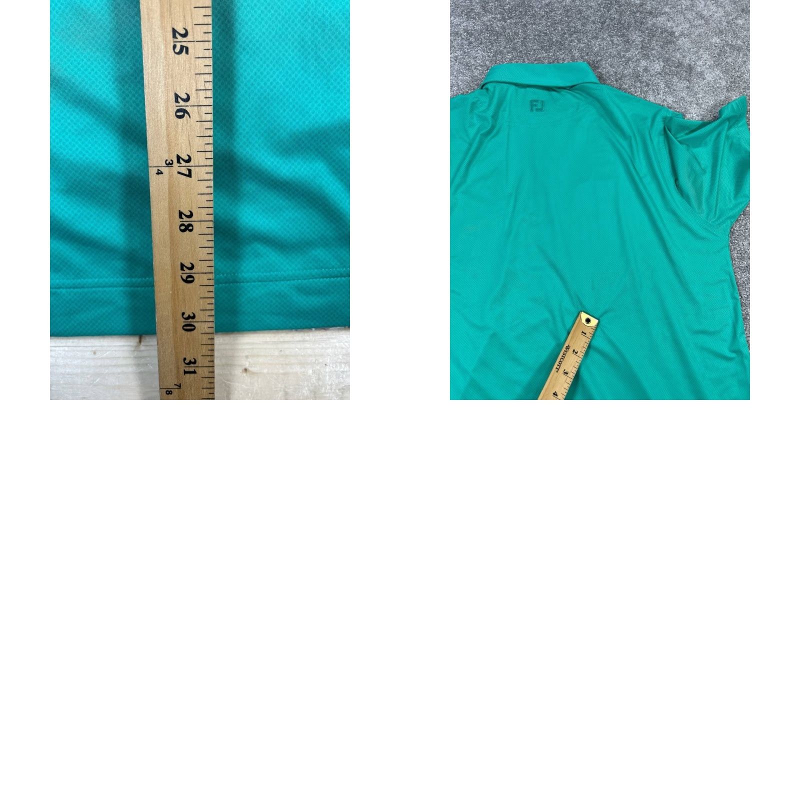 Footjoy FootJoy Polo Shirt Mens M Green Golf Logo Shirt Regular Short Sleeve Polo Size US M / EU 48-50 / 2 - 9 Thumbnail