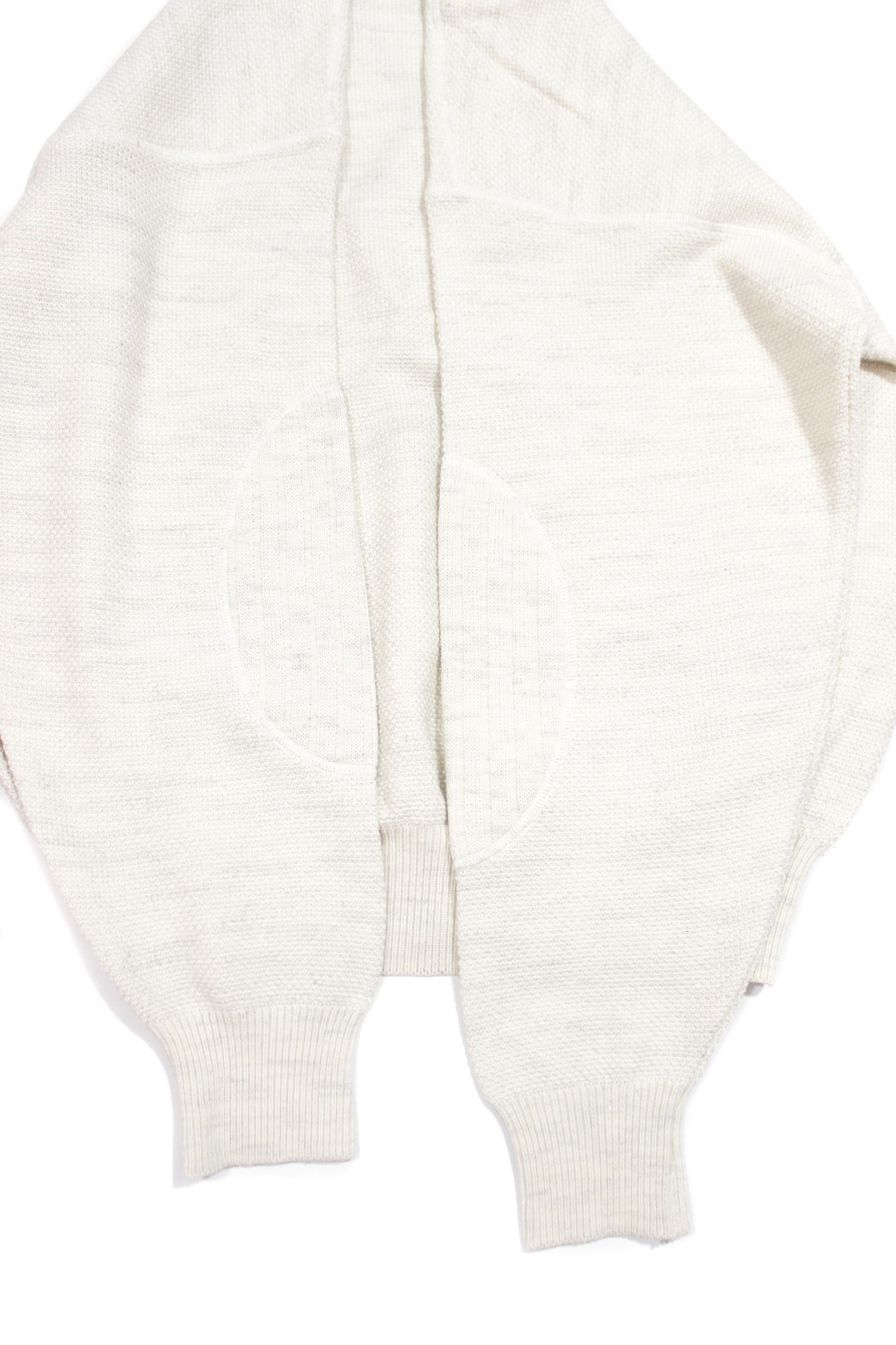Carlo Colucci 90S Logo Baggy V Neck Wool Acryl Knit Sweater Size US L / EU 52-54 / 3 - 6 Thumbnail