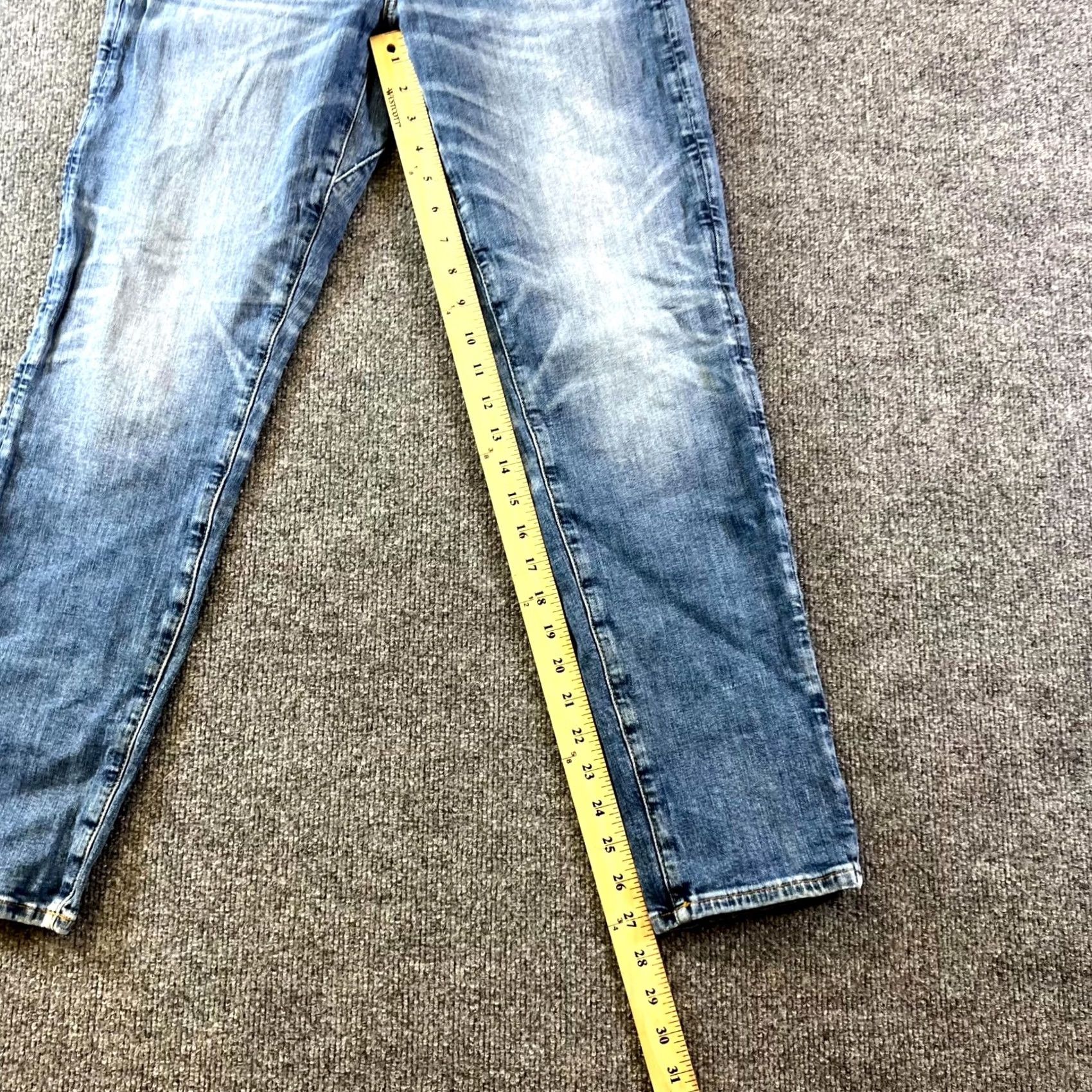 American Eagle Outfitters American Eagle Outfitters Airflex+ Jeans Mens 29x30 Blue Denim Straight Stretch Size US 29 - 3 Thumbnail