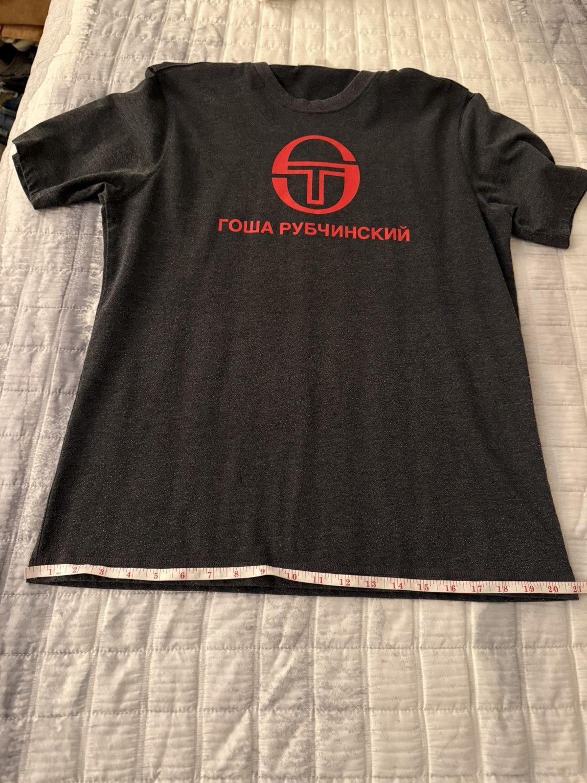 Gosha Rubchinskiy × Sergio Tacchini Gosha Rubchinskiy x Sergio Tacchini T-Shirt Size US L / EU 52-54 / 3 - 6 Thumbnail