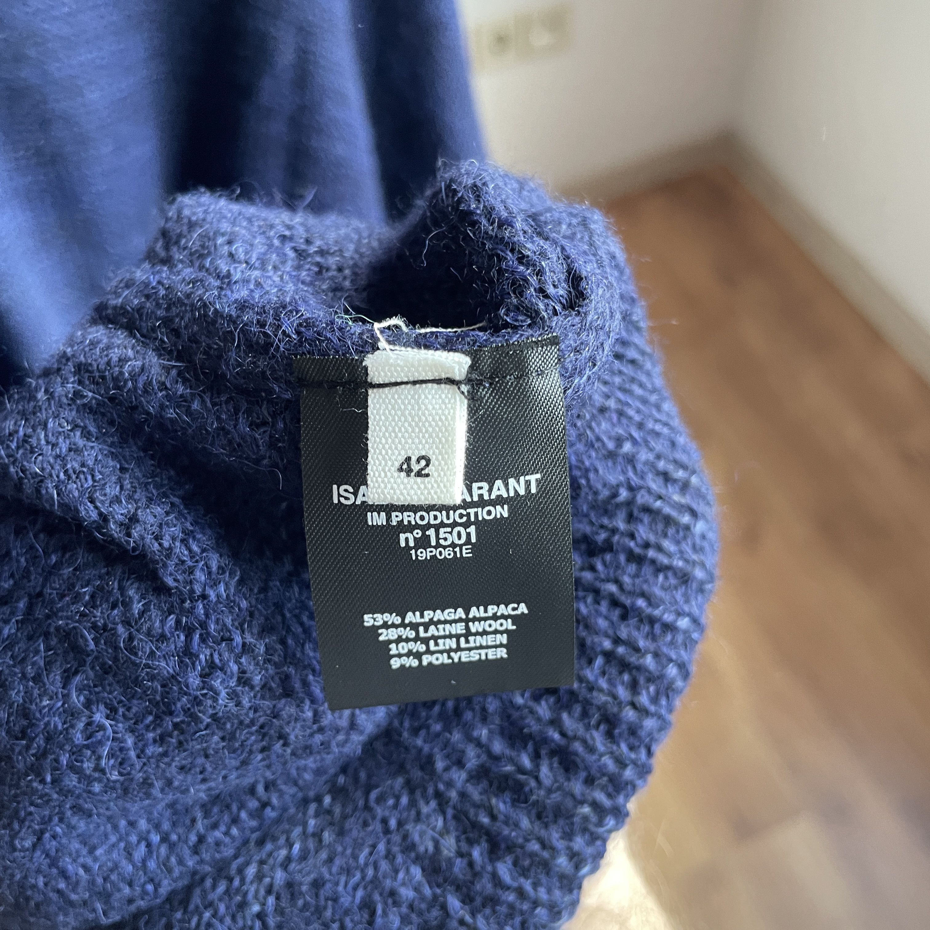 Isabel Marant Isabel Marant Etoile Gatliny Alpaca Wool Blend Sweater Size M / US 6-8 / IT 42-44 - 8 Thumbnail