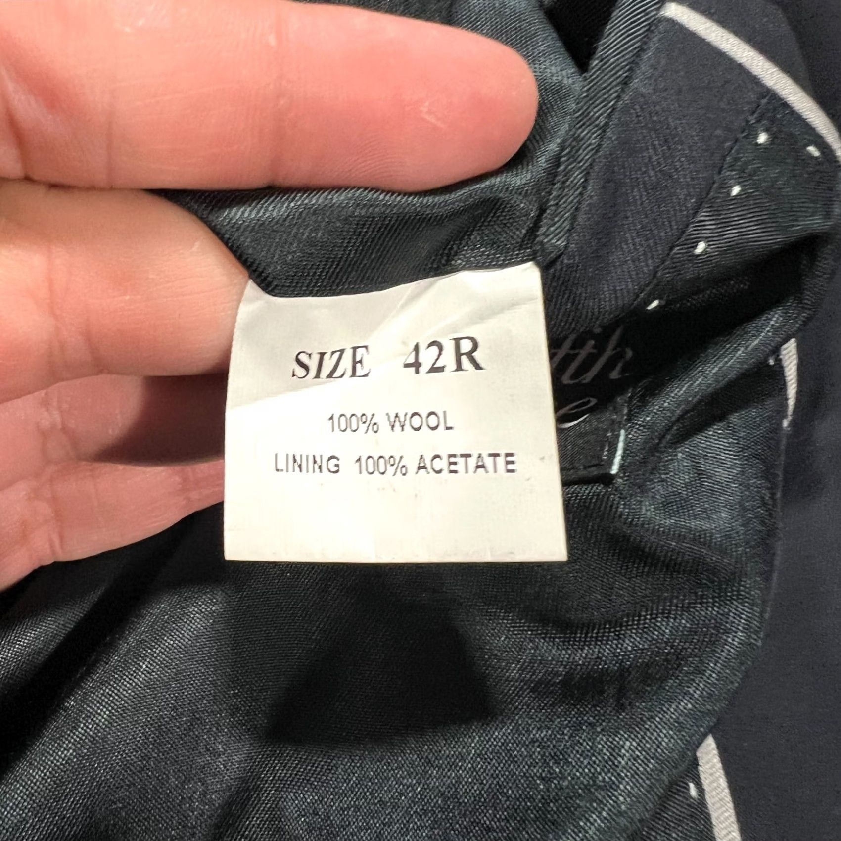 Ermenegildo Zegna Ermenegildo Zegna Trofeo Wool Sport Coat Blazer Mens 42R Blue Suit Jacket Size 42R - 5 Thumbnail