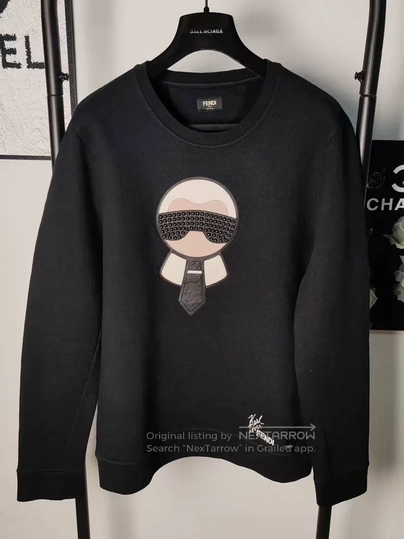 Fendi Fendi Kaiser Furs Sweatshirt Size US L / EU 52-54 / 3 - 1 Thumbnail