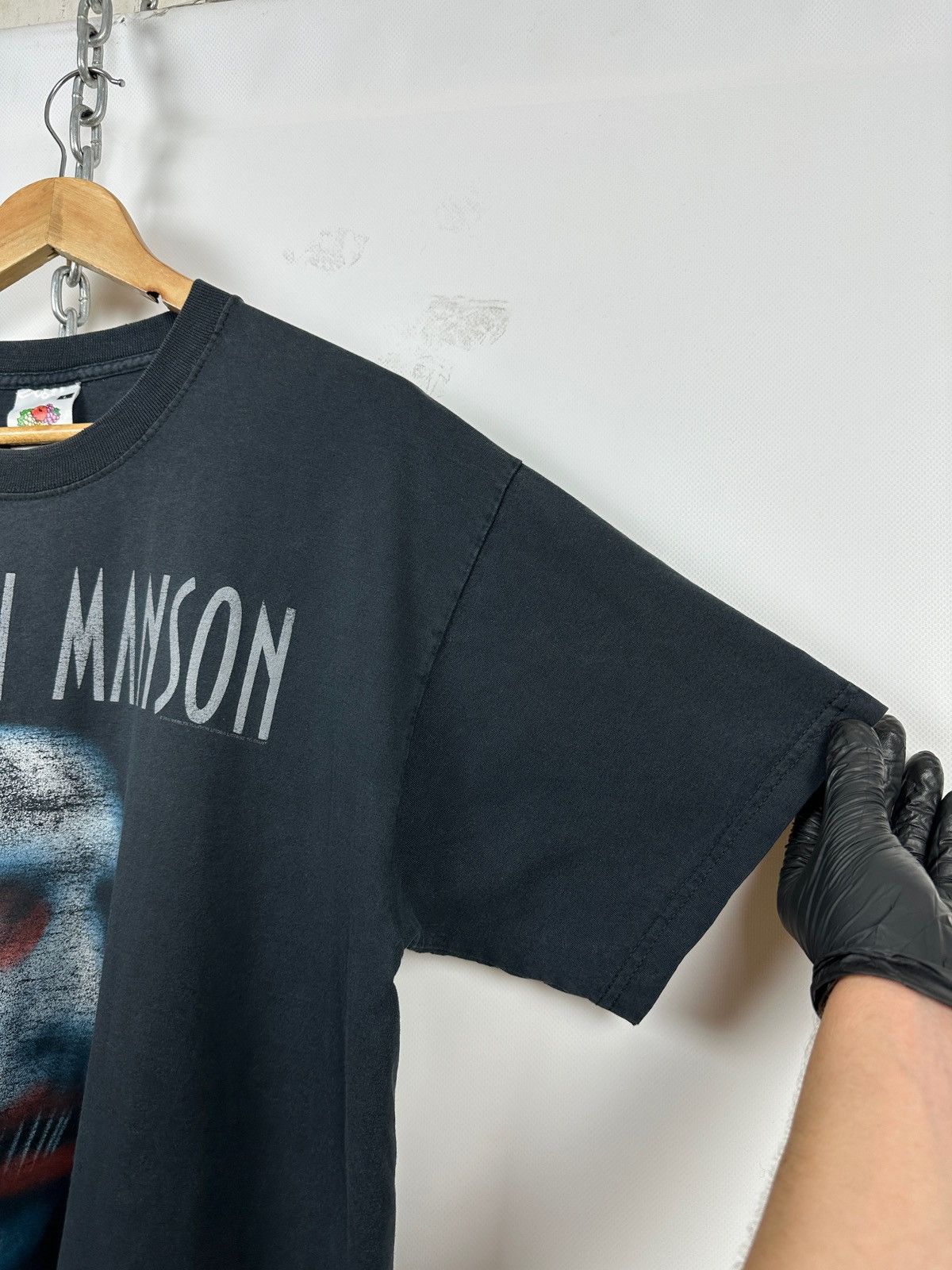 Band Tees 2003 Vintage Marilyn Manson The Golden Age of Grotesque Size US L / EU 52-54 / 3 - 18 Thumbnail