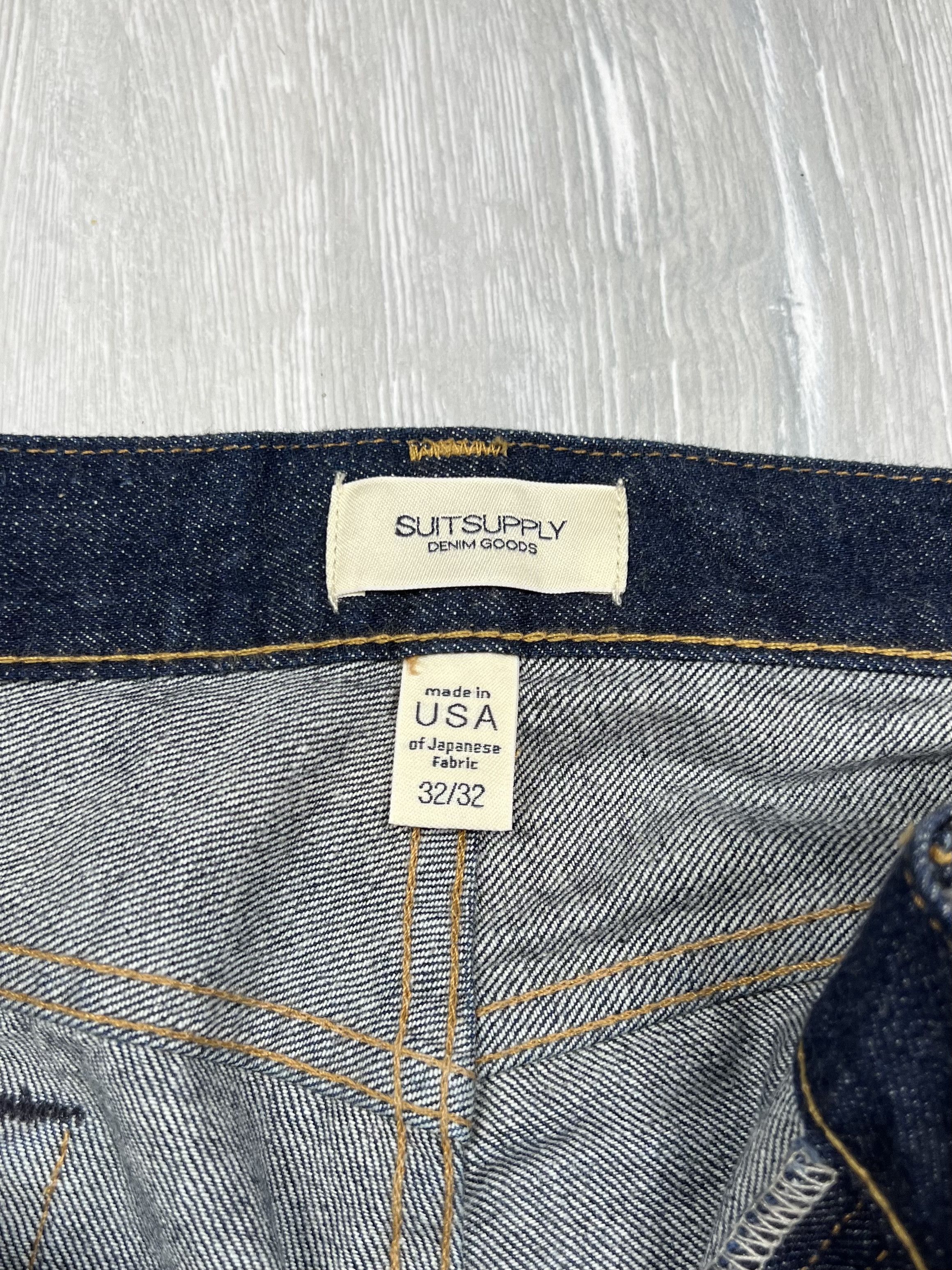 Suitsupply Suitsupply Japanese Selvage Denim Slim Fit Jeans Pants Size US 32 / EU 48 - 5 Thumbnail