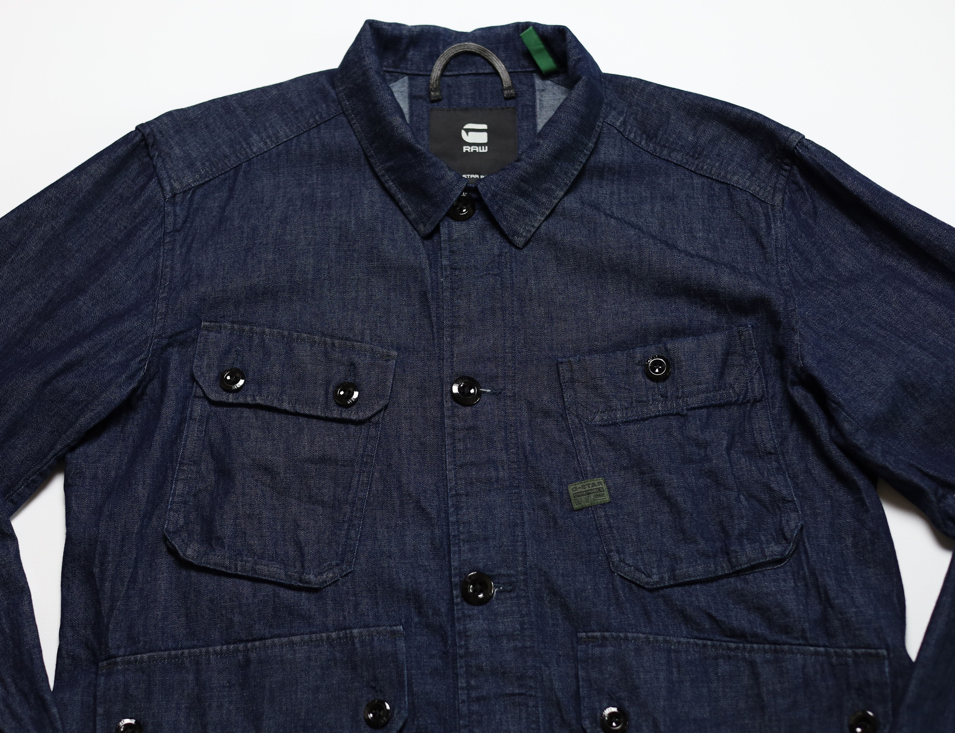 G-Star G-Star Raw Field Overshirt 2 Utiity Denim Jacket Size XL Size US XL / EU 56 / 4 - 2 Thumbnail