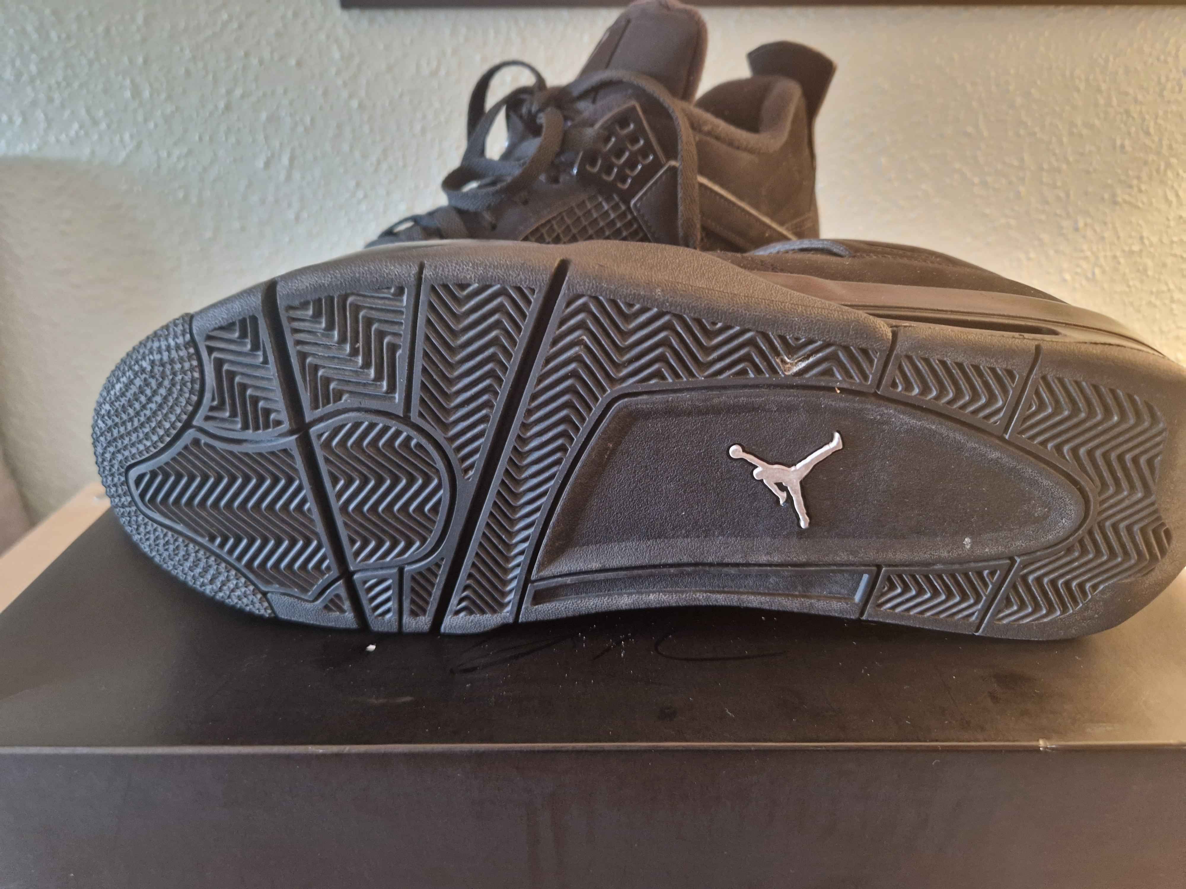 Jordan Brand Jordan 4 Black Cat *2020* Size US 13 / EU 46 - 1 Thumbnail