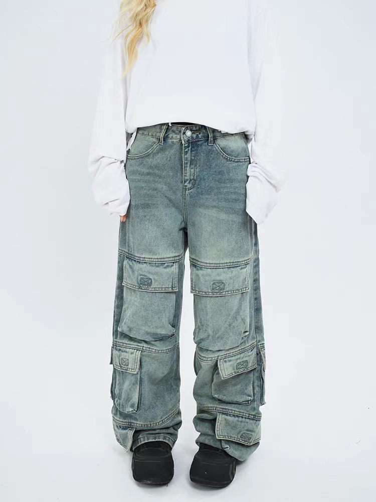 Japanese Brand × Jean Vintage Heavy Wash Workwear Jeans Size US 30 / EU 46 - 2 Thumbnail