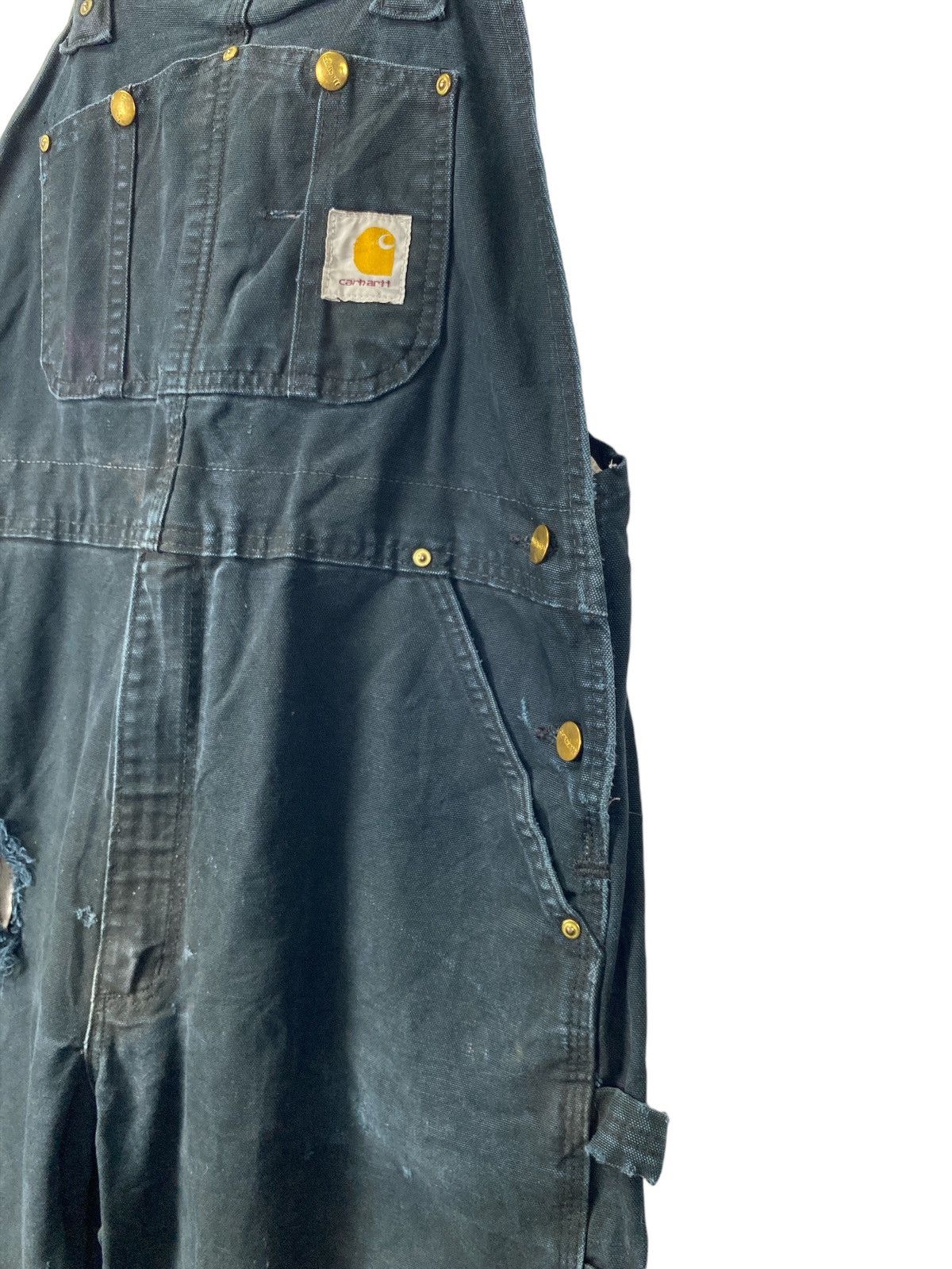 Carhartt Vintage Heavily worn Carhartt Dungarees-38x28 Size US L / EU 52-54 / 3 - 8 Thumbnail
