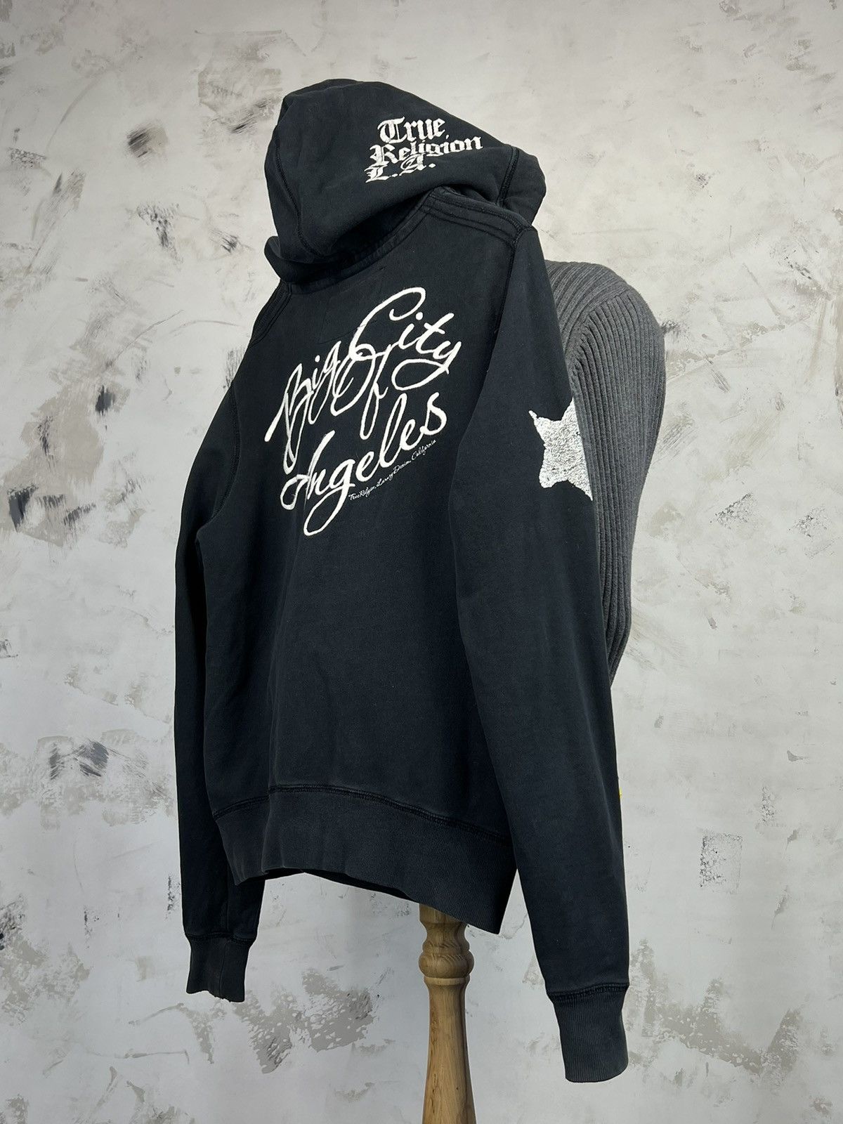 True Religion Vintage True Religion Zip Hoodie Size L - XL Size US XL / EU 56 / 4 - 11 Thumbnail