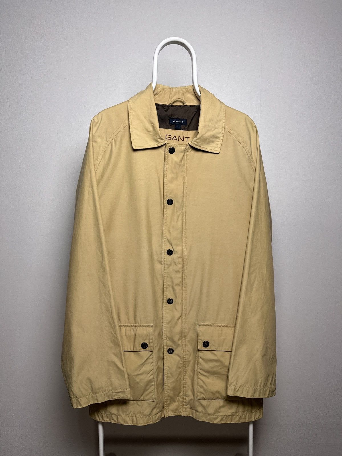Gant Gant G.N.H. New Haven Double Fireman Trench Coat Jacket Size US L / EU 52-54 / 3 - 1 Thumbnail