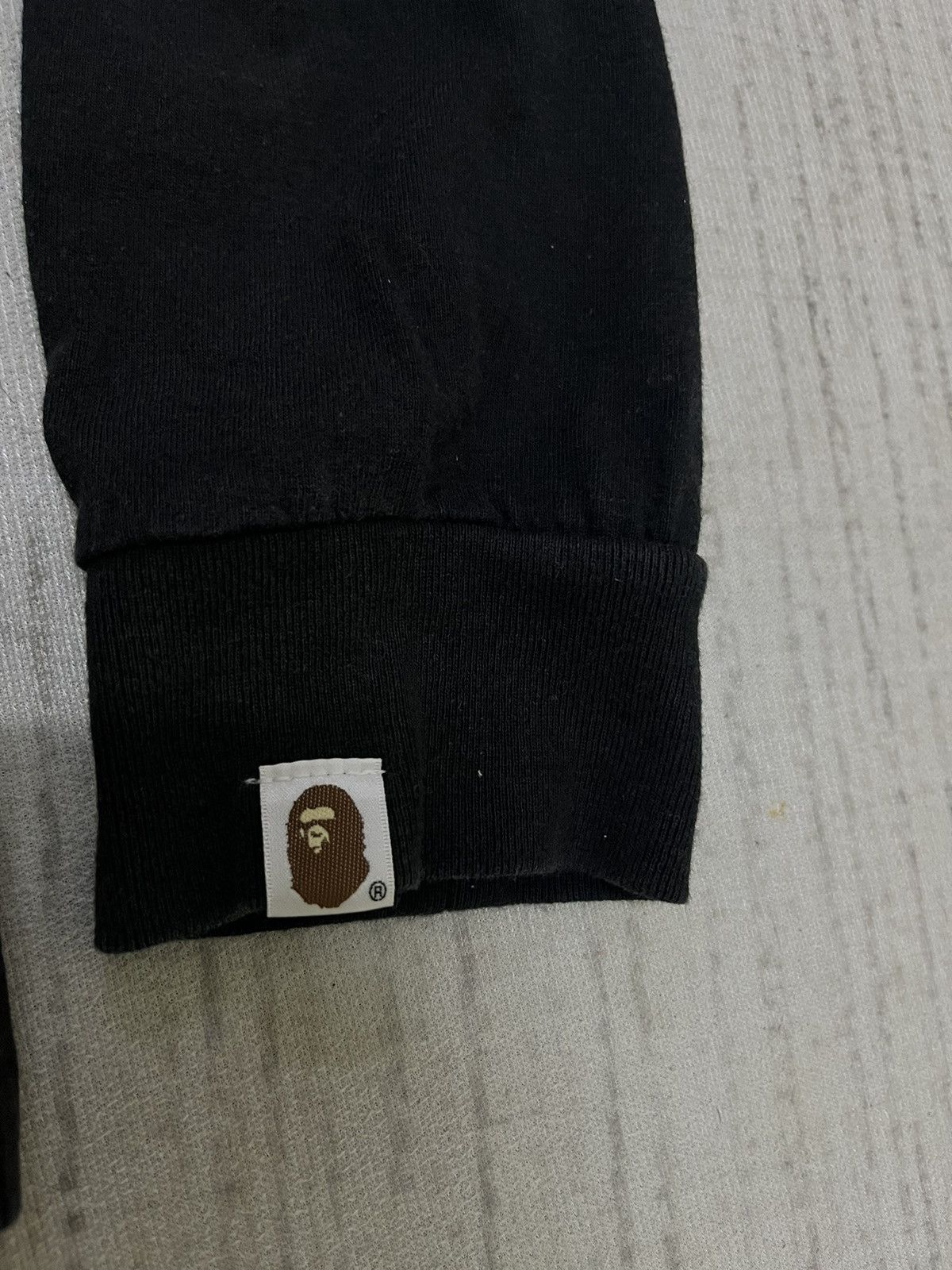 Bape A Bathing Ape Long Sleeve Tshirt Size US XL / EU 56 / 4 - 6 Thumbnail