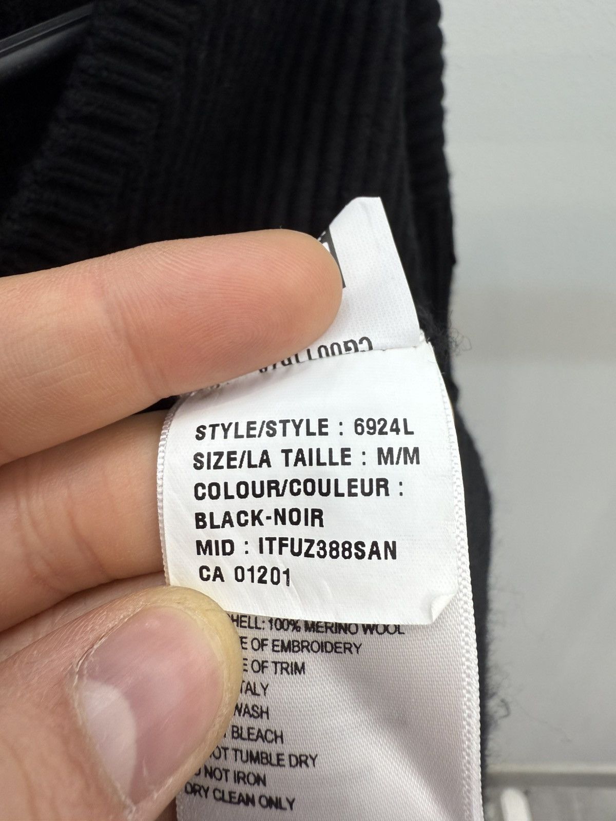 Canada Goose Canada Goose Logo Arm Ribbed Wool Sweater Size M / US 6-8 / IT 42-44 - 5 Thumbnail