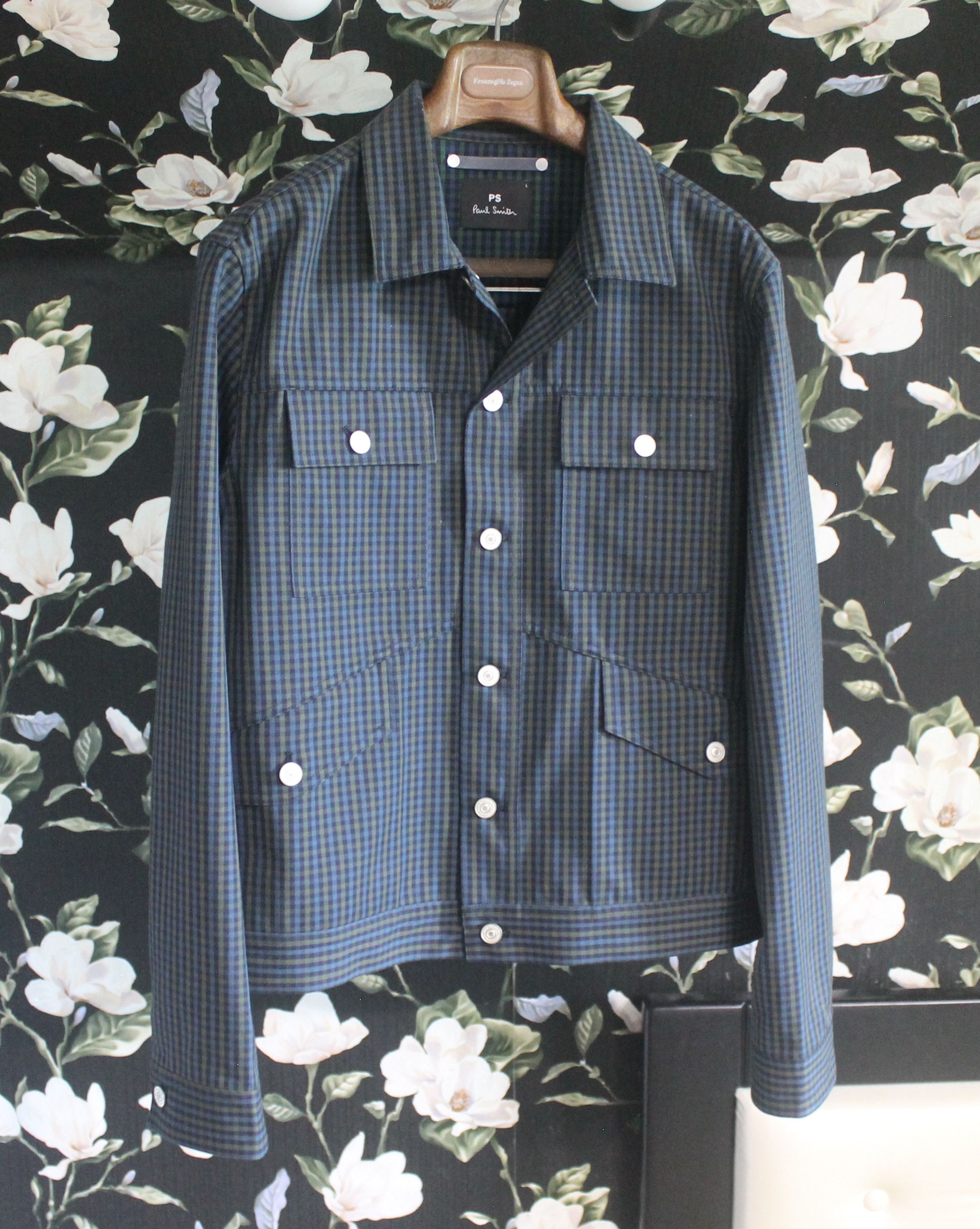 Paul Smith Paul Smith Trucker Checked Jacket Size US L / EU 52-54 / 3 - 1 Thumbnail