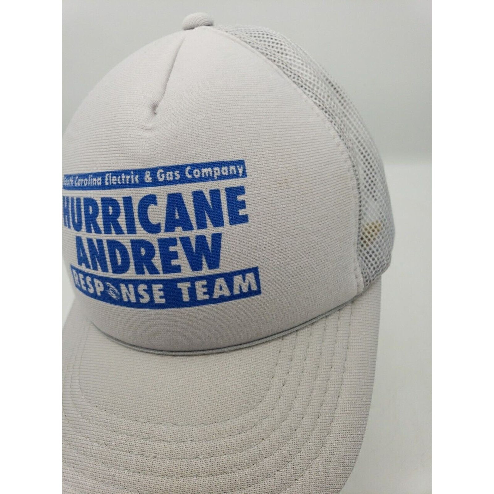 Other 90s 1992 Hurricane Andrew DISASTER RESPONSE TEAM Foam Hat Size ONE SIZE - 3 Thumbnail