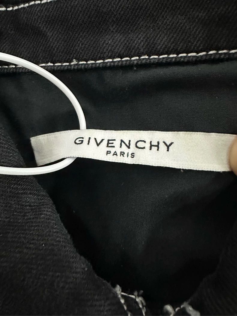 Givenchy Givenchy Collar Five-Star Embroidered Denim Jacket Size US M / EU 48-50 / 2 - 3 Thumbnail