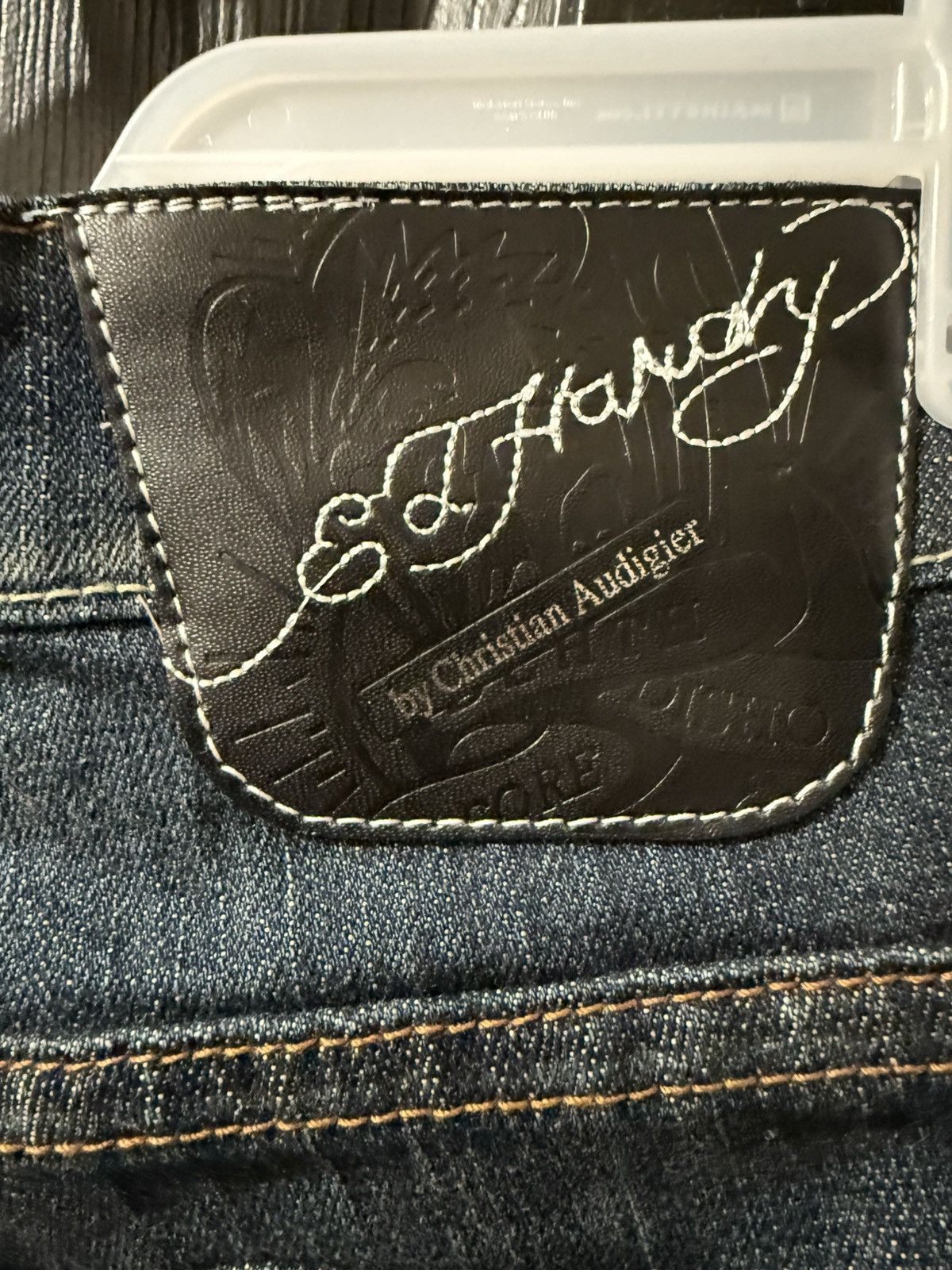Christian Audigier × Ed Hardy Ed Hardy by Christian Audigier Skinny Jean Size 36" / US 14 / IT 50 - 4 Thumbnail