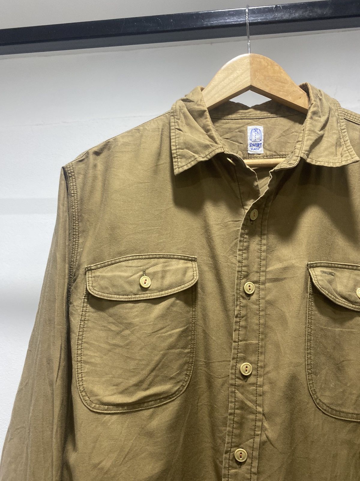 Japanese Brand × KATO × Le Grande Bleu (L.G.B.) Sick☠️ Kato’ Ls Shirt Japan Designer Military Style Size US M / EU 48-50 / 2 - 5 Thumbnail