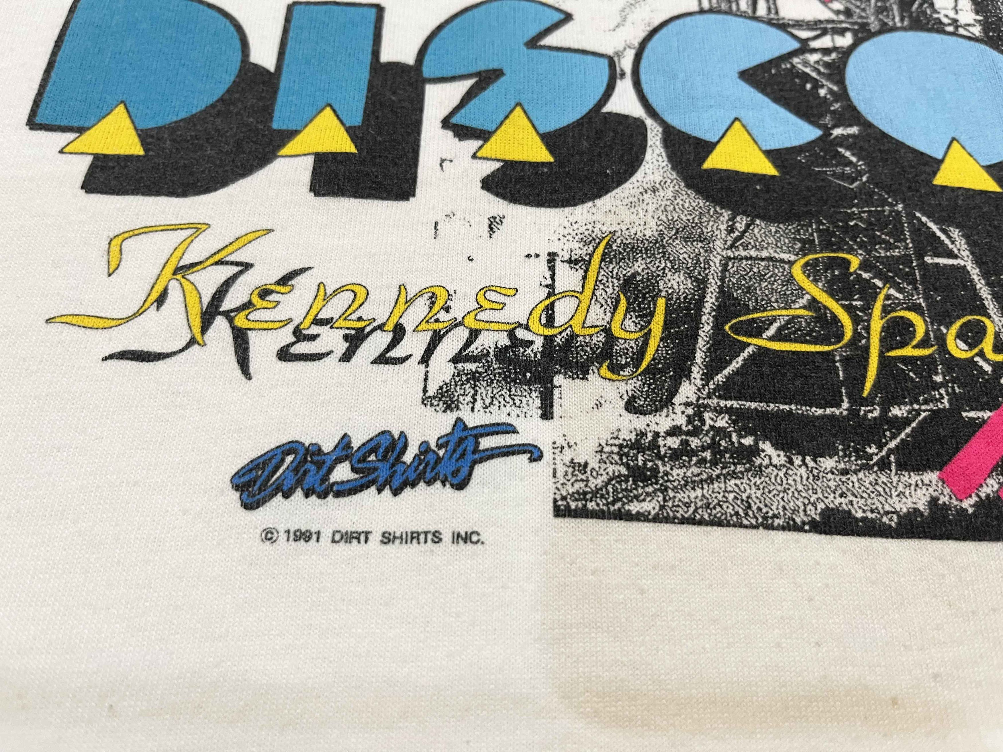 Vintage Vintage Screen Stars Kennedy Space Center Discovery T-Shirt Size US L / EU 52-54 / 3 - 4 Thumbnail