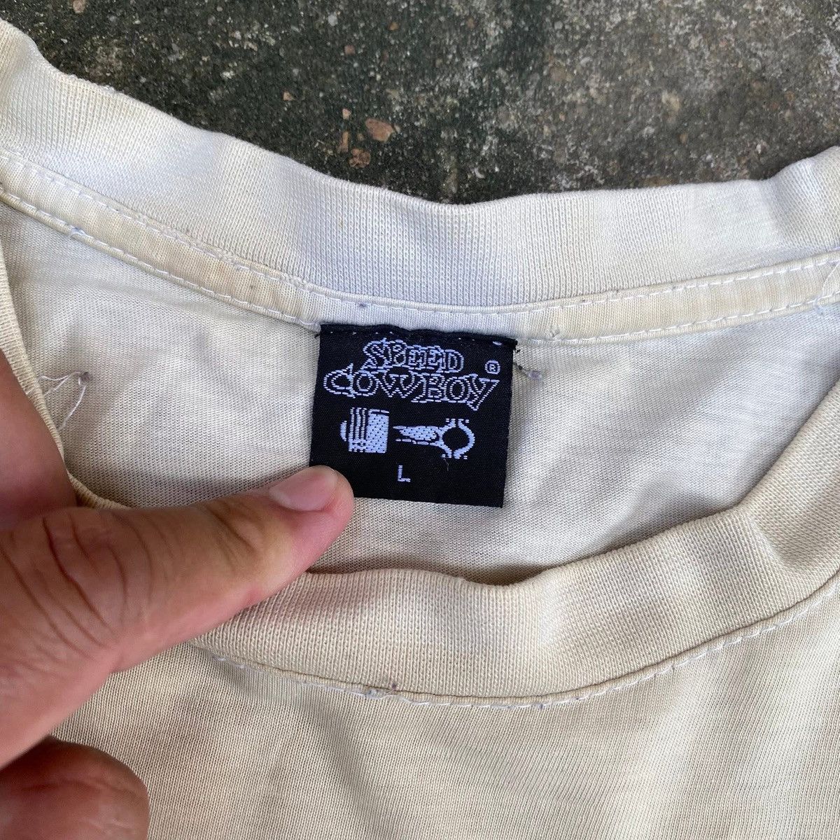 Vintage RARE ‼️ Speed Cowboy Size US L / EU 52-54 / 3 - 3 Thumbnail