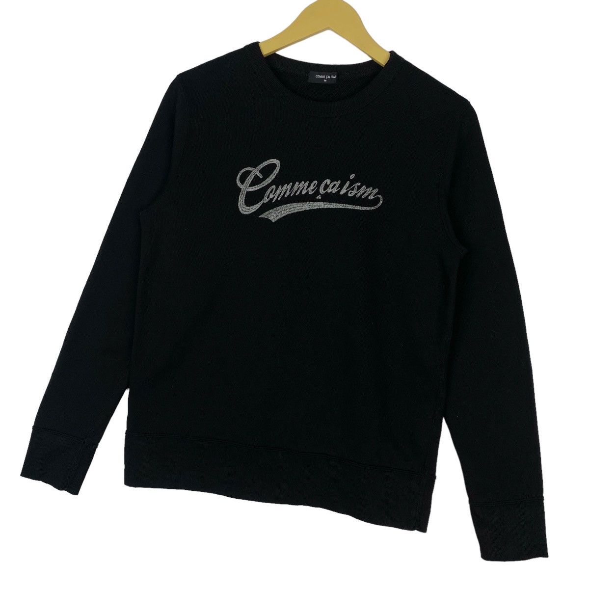 Designer × Vintage Comme Sa Ism Spellout Logo Sweatshirt Pullover Jumper Size US M / EU 48-50 / 2 - 3 Thumbnail