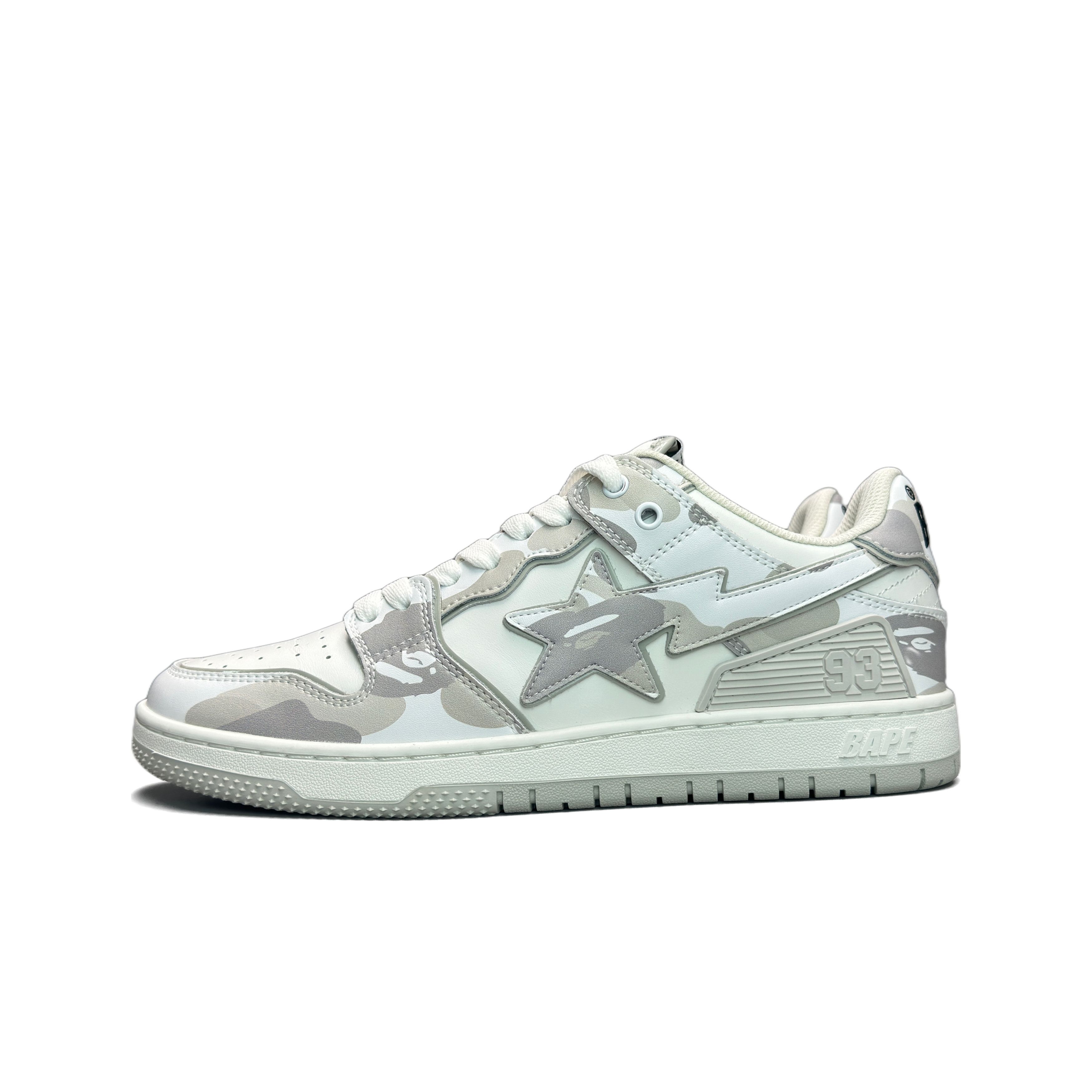Bape A Bathing Ape Camo Low-Top Sneakers Size 9.5 Size US 10 / EU 43 - 1 Thumbnail