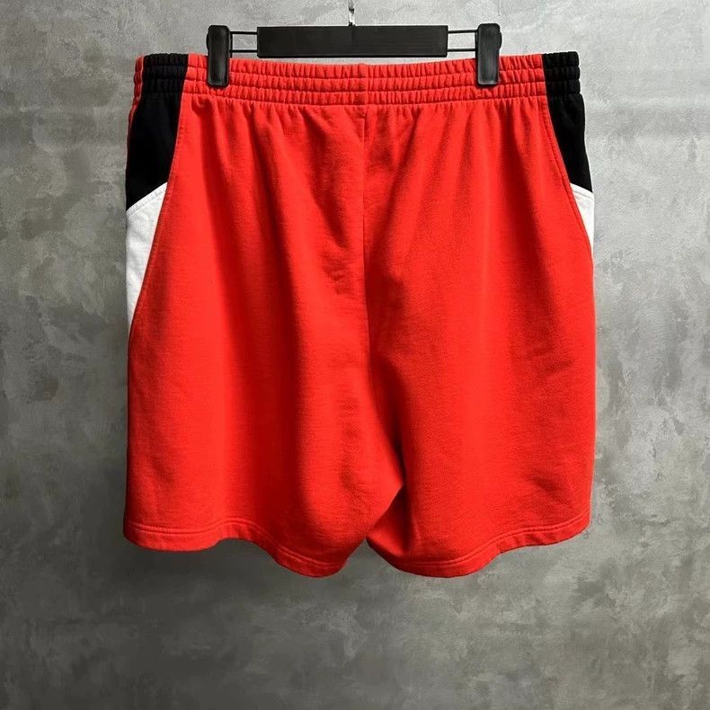 Balenciaga Balenciaga balenciaga's new red embroidered logo shorts -2 Size US 36 / EU 52 - 2 Thumbnail